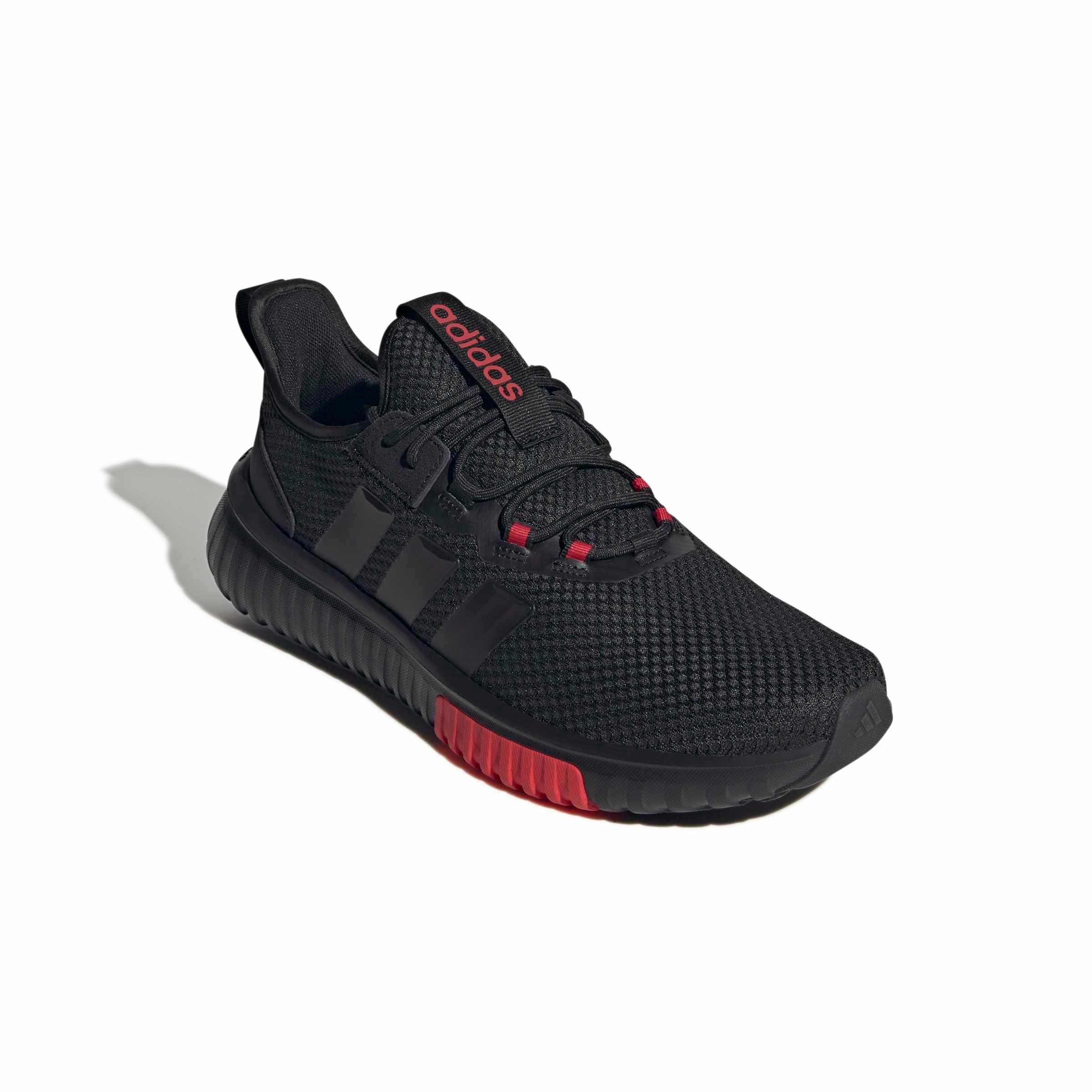 adidas Kaptir 4.0 "Core Black/Core Black/Pure Ruby" Men's Shoe - BLACK/BLACK/RUBY