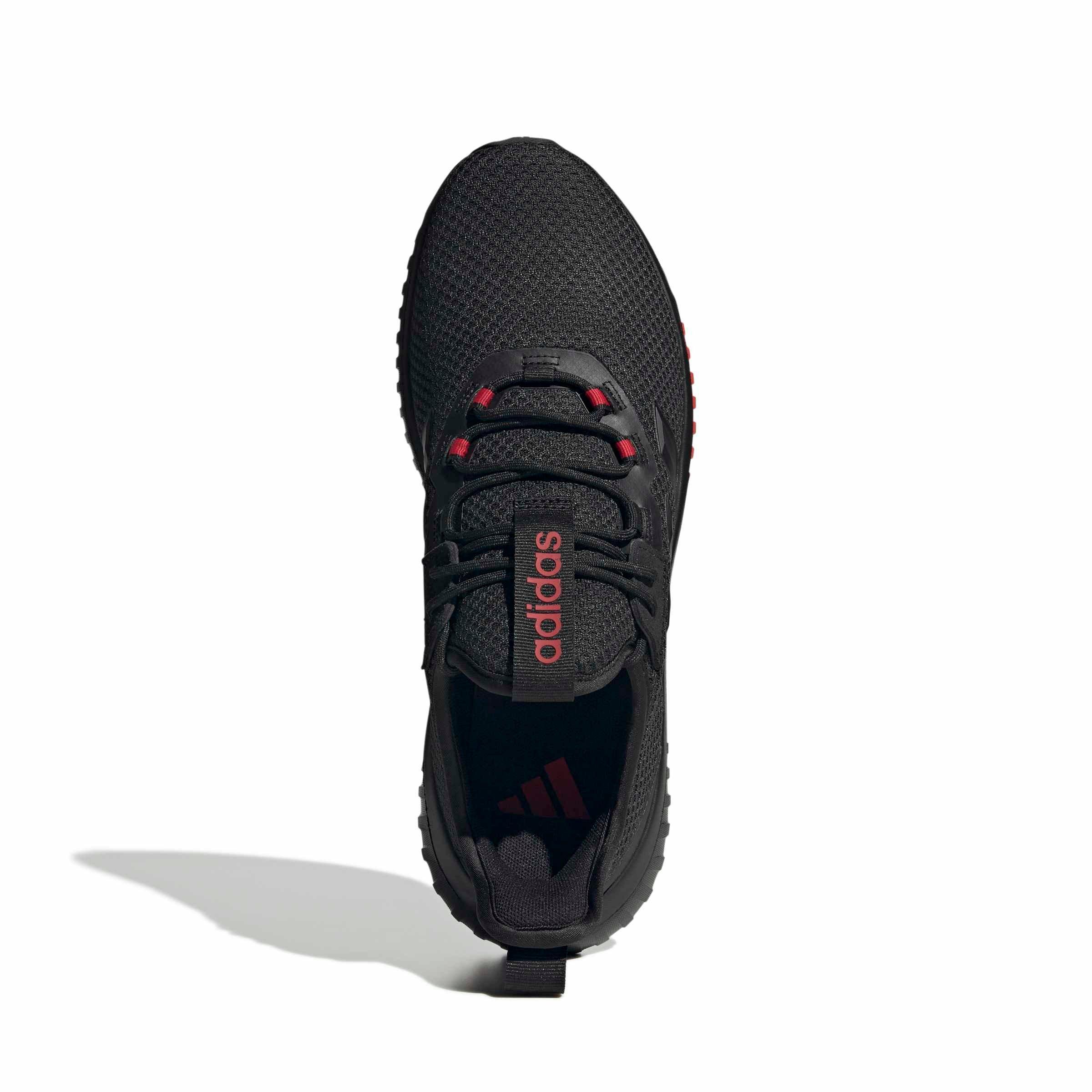 adidas Kaptir 4.0 "Core Black/Core Black/Pure Ruby" Men's Shoe - BLACK/BLACK/RUBY