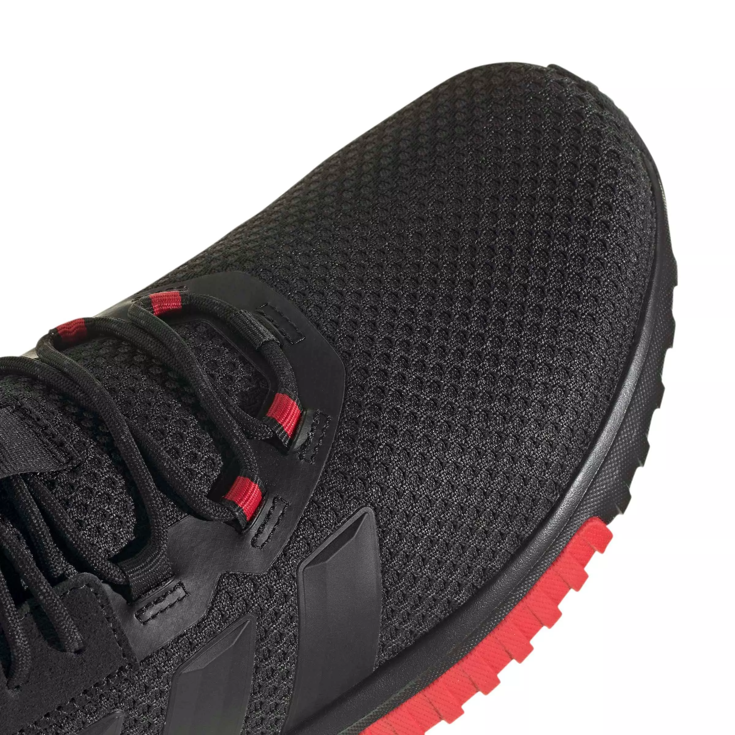adidas Kaptir 4.0 "Core Black/Core Black/Pure Ruby" Men's Shoe - BLACK/BLACK/RUBY