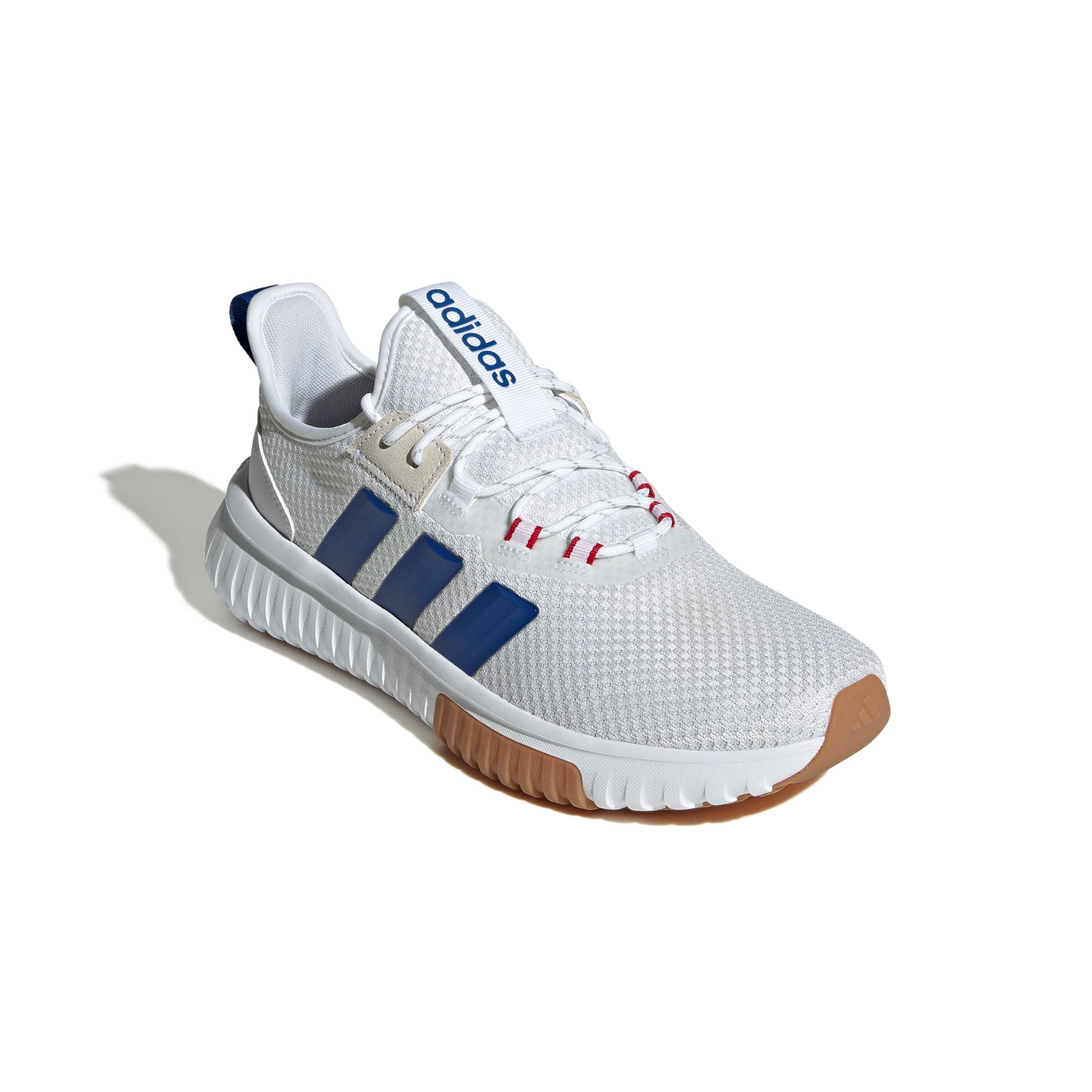 adidas Kaptir 4.0 "Ftwr White/Team Royal Blue/Better Scarlet" Men's Shoe - WHITE/ROYAL/SCARLET