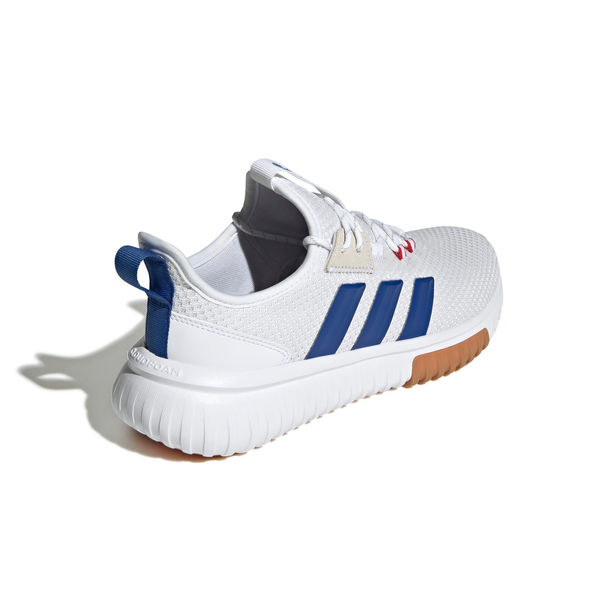 adidas Kaptir 4.0 "Ftwr White/Team Royal Blue/Better Scarlet" Men's Shoe - WHITE/ROYAL/SCARLET