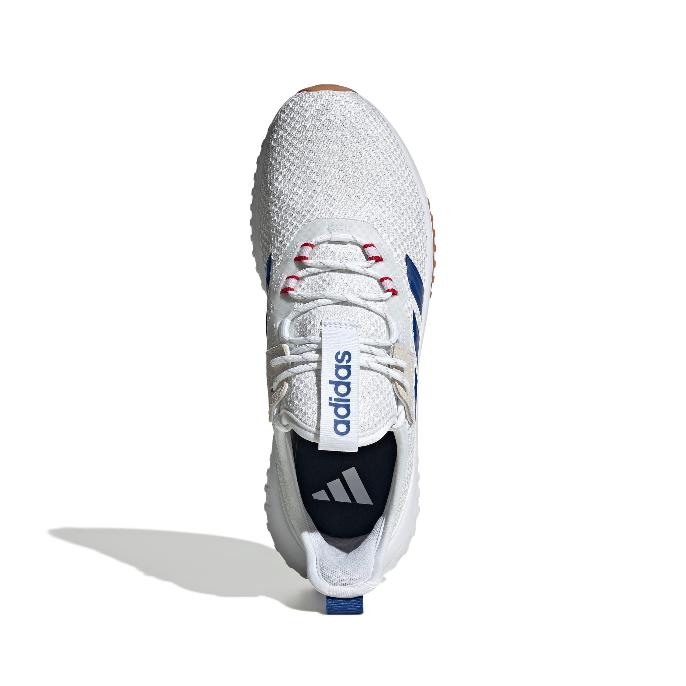 adidas Kaptir 4.0 "Ftwr White/Team Royal Blue/Better Scarlet" Men's Shoe - WHITE/ROYAL/SCARLET