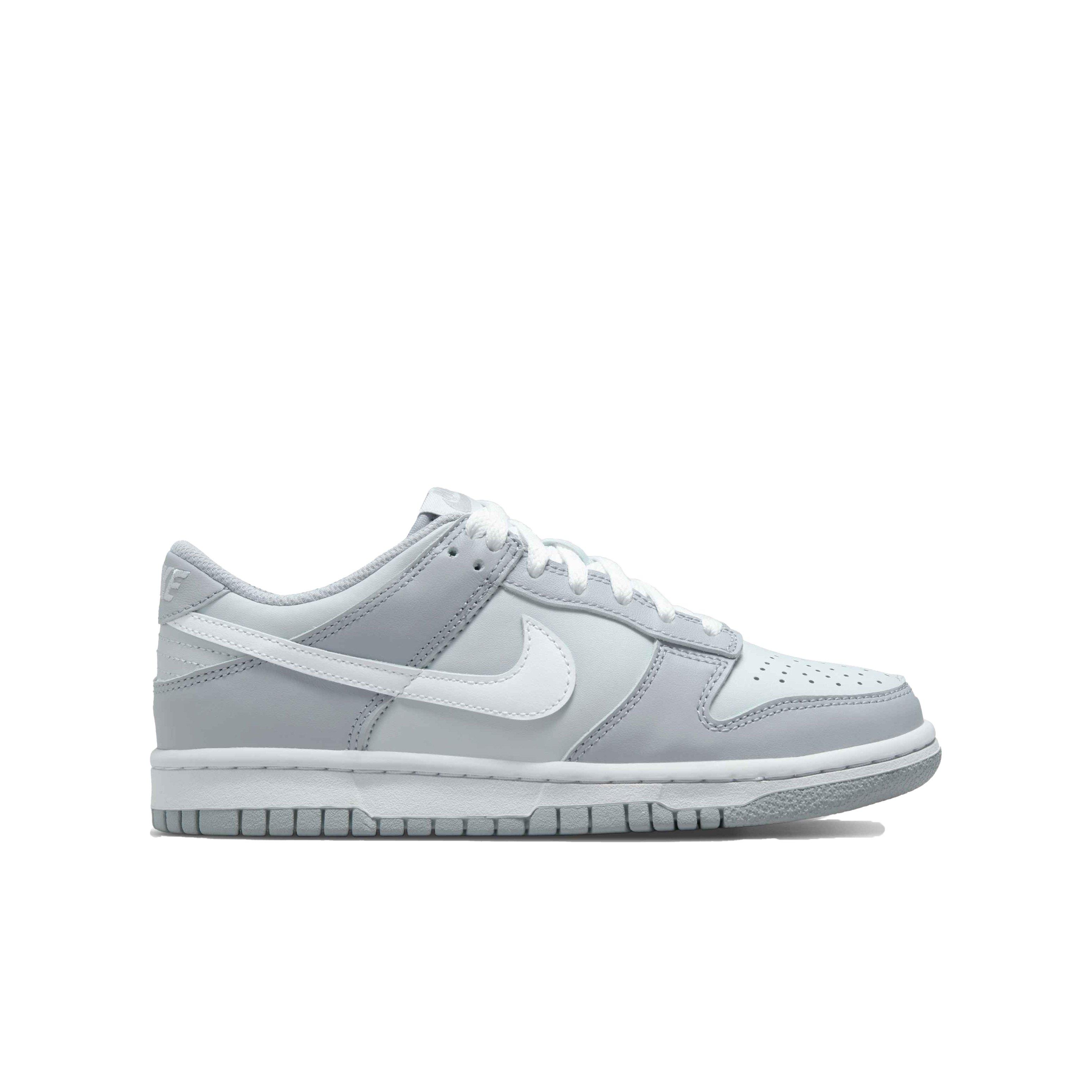 White grey dunks