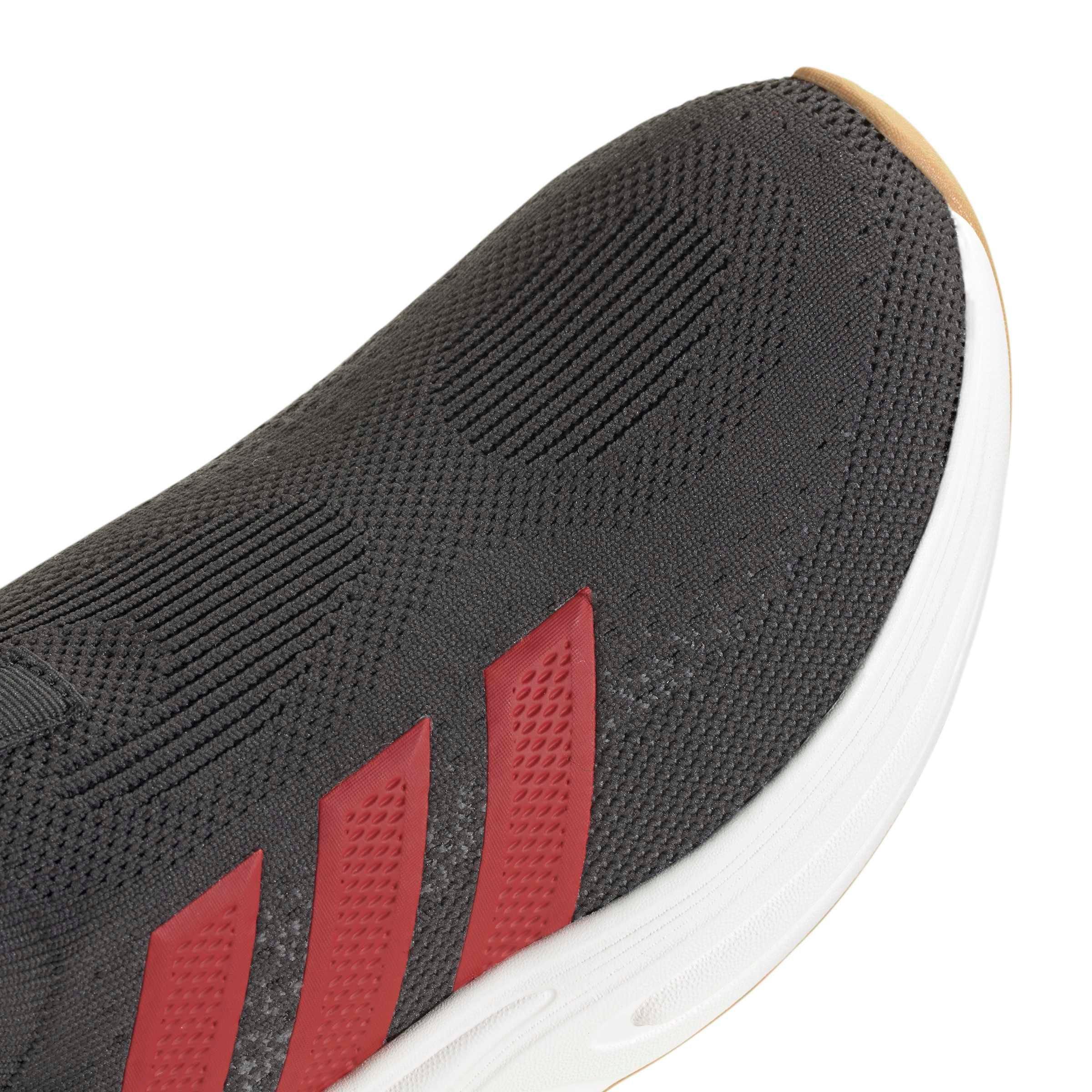 adidas Cloudfoam Cuxxion Sock "Carbon/Better Scarlet/Core White" Men's Shoe - CARBON/SCARLET/WHITE