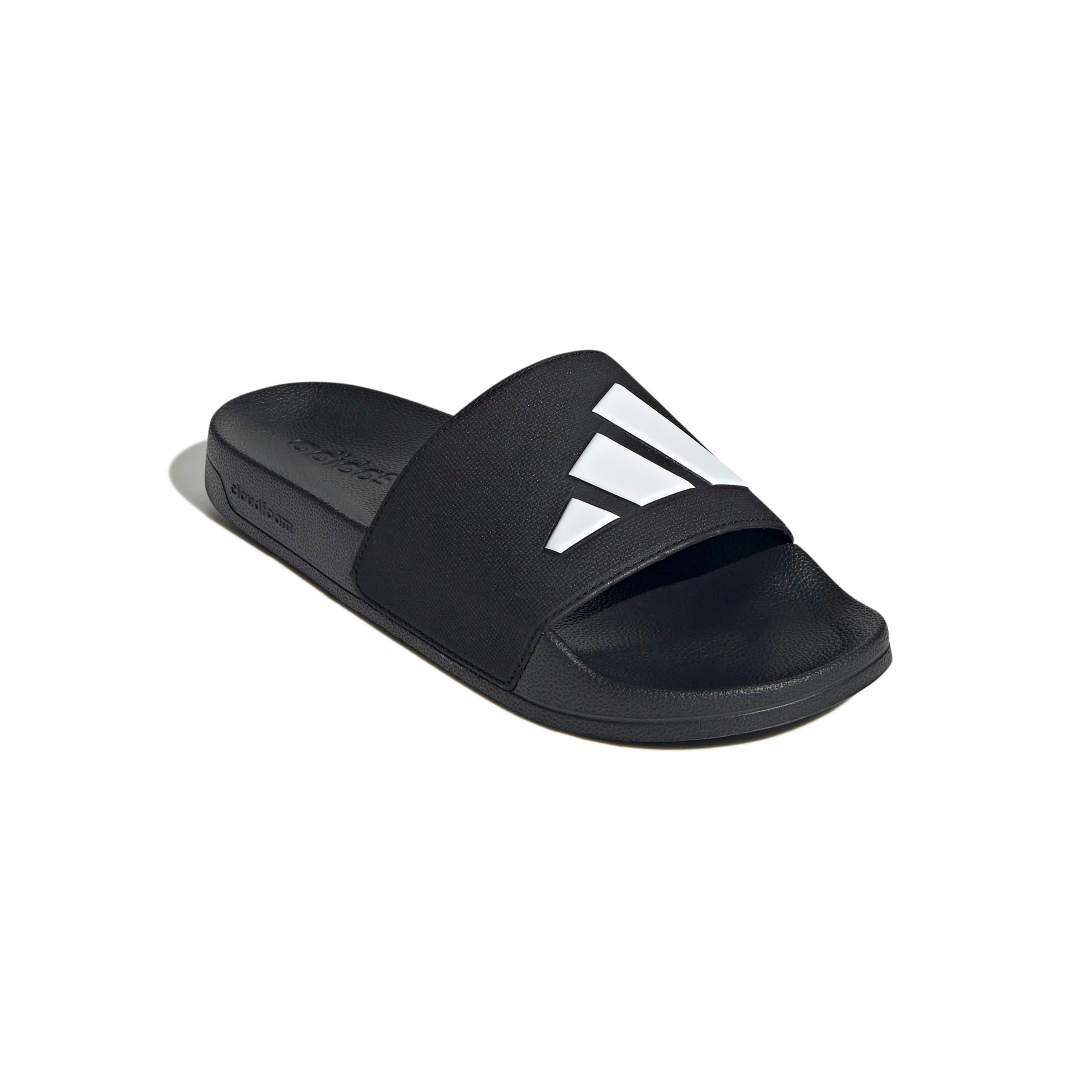 adidas Adilette Shower "Core Black/Ftwr White/Core Black" Men's Slide - BLACK/WHITE/BLACK