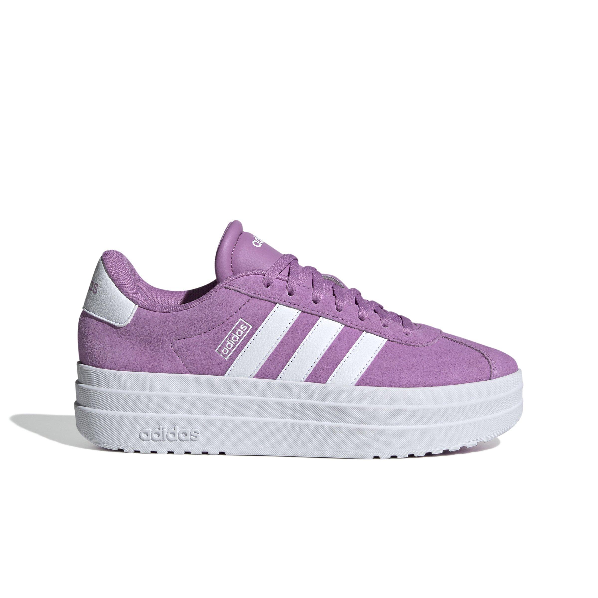 adidas VL Court Bold "Preloved Purple/Ftwr White/Ftwr White" Women's Shoe - PURPLE/WHITE/WHITE Thumbnail View 1