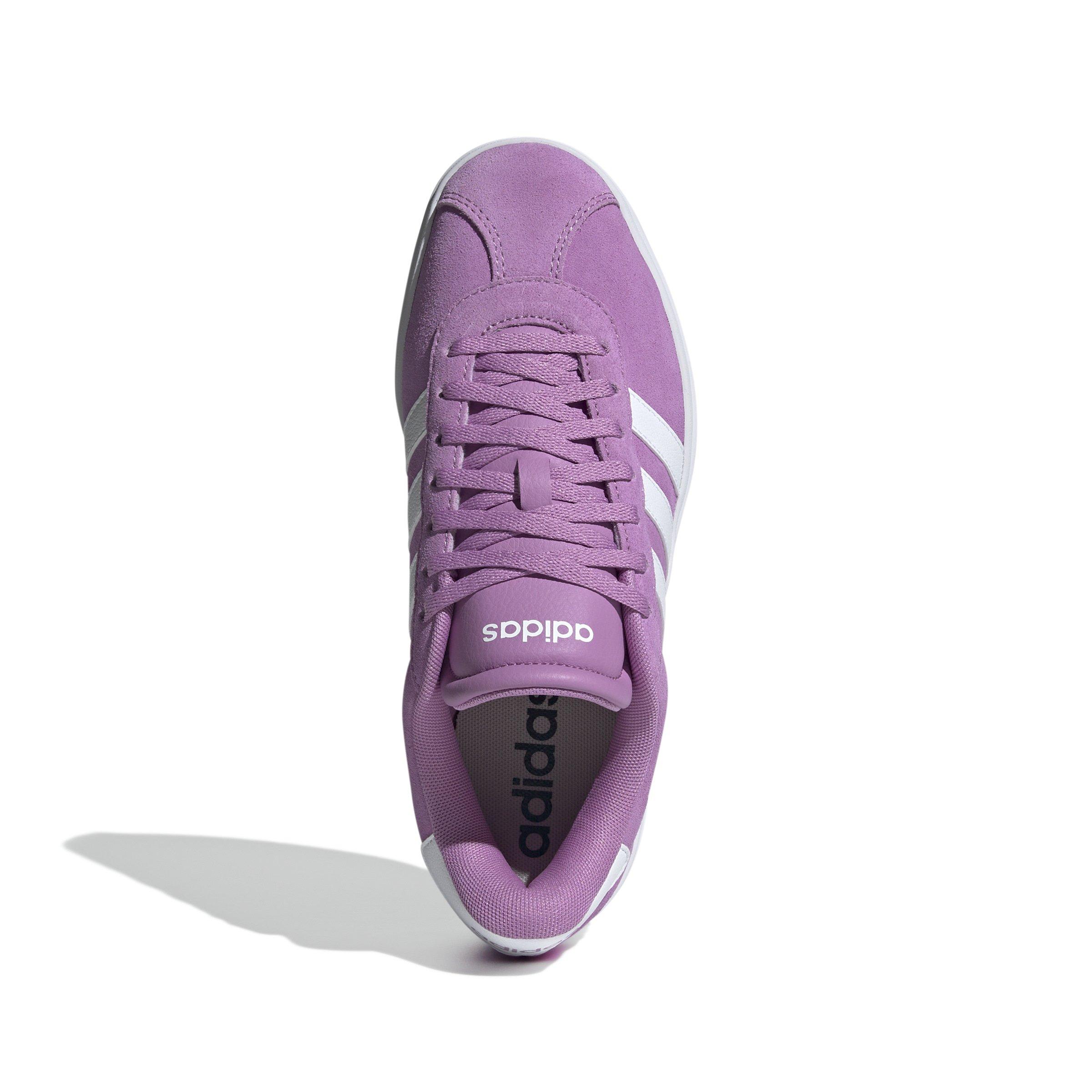 adidas VL Court Bold "Preloved Purple/Ftwr White/Ftwr White" Women's Shoe - PURPLE/WHITE/WHITE Thumbnail View 5