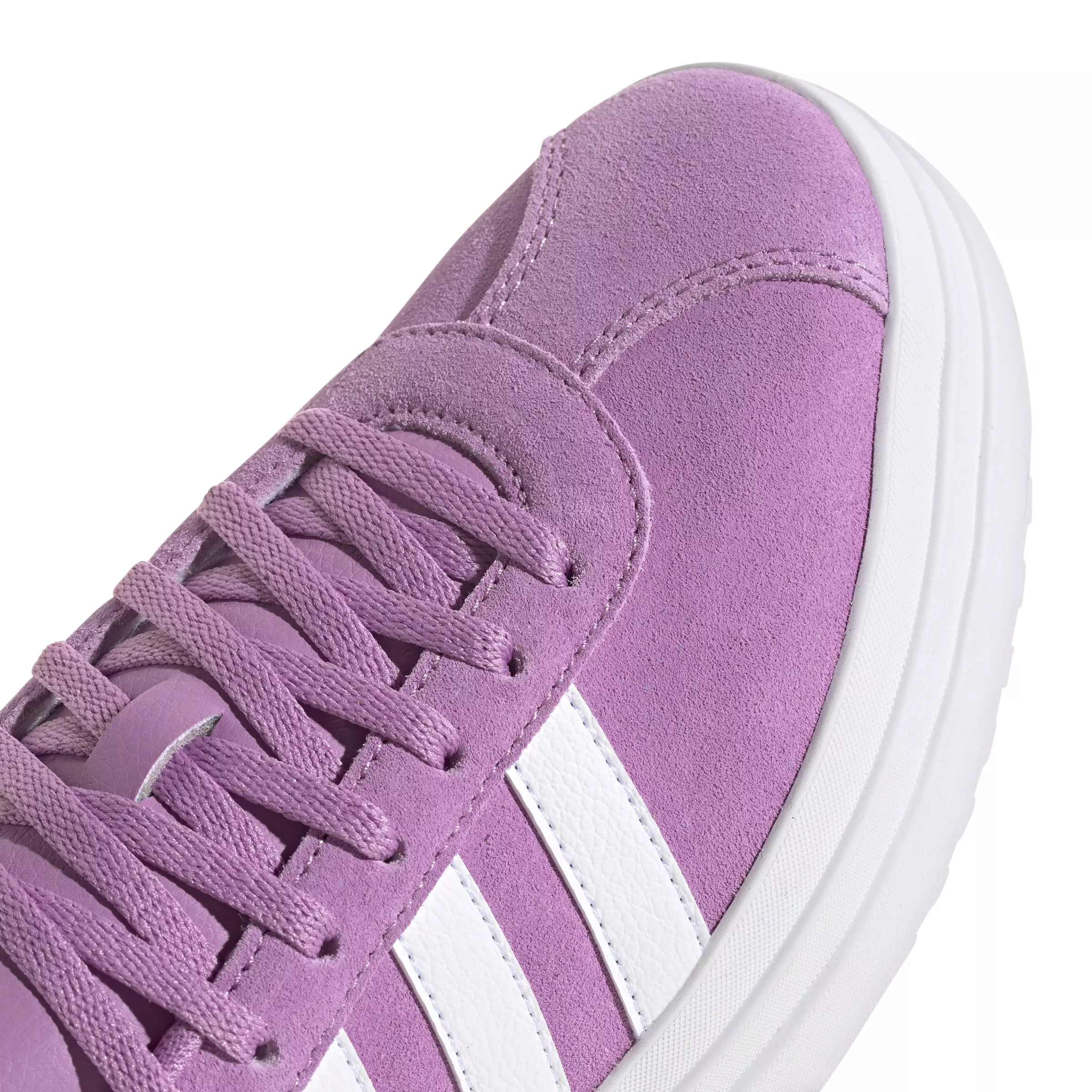 adidas VL Court Bold "Preloved Purple/Ftwr White/Ftwr White" Women's Shoe - PURPLE/WHITE/WHITE