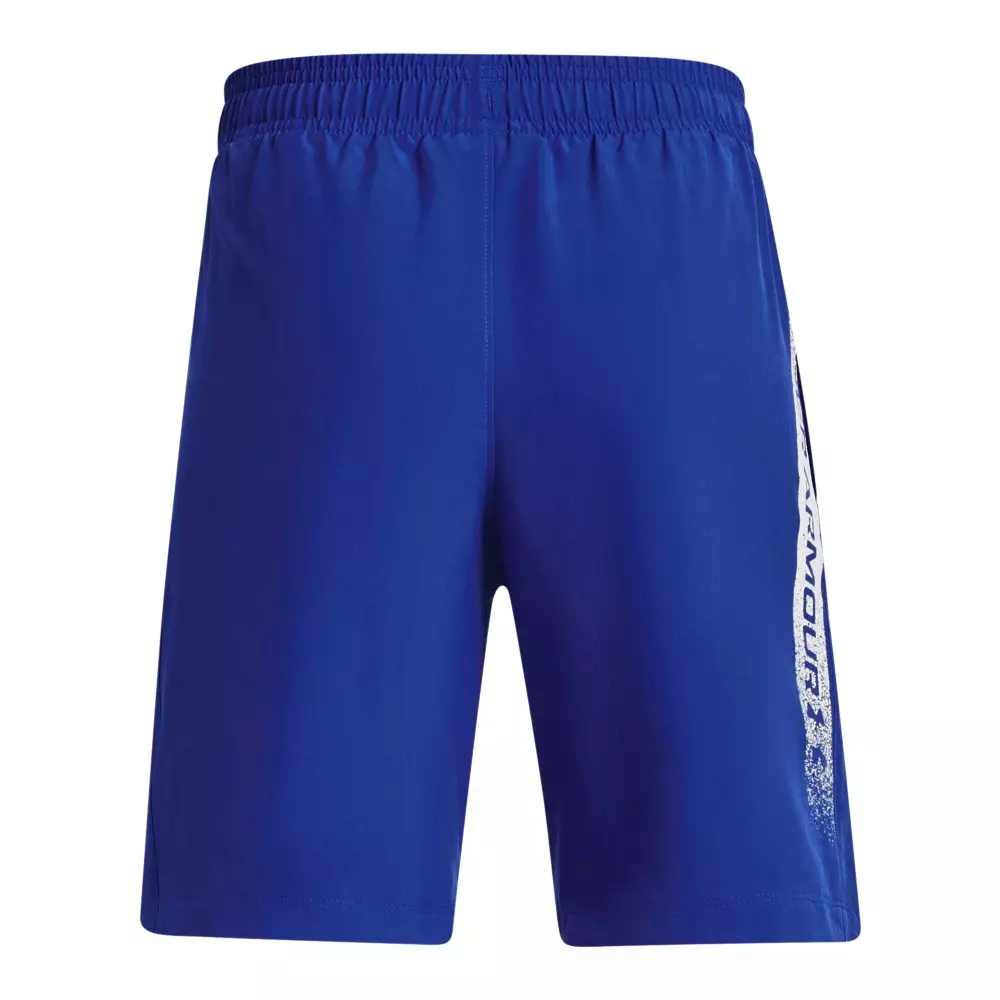 Under Armour Big Boys' Woven Graphic Shorts - Royal - ROYAL