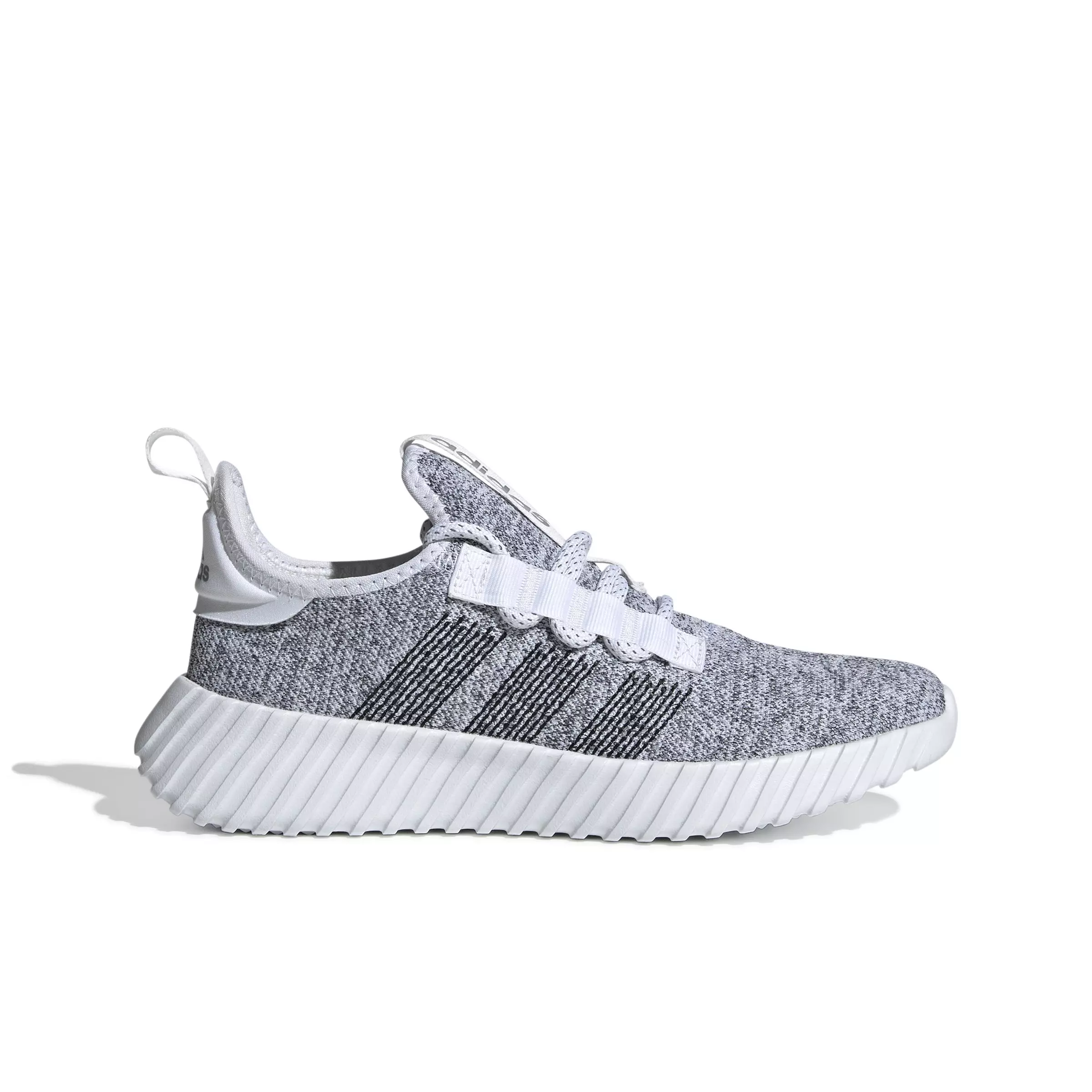 adidas Kaptir Flow "Ftwr White/Core Black/Silver Metallic" Women's Running Shoe - WHITE/BLACK/SILVER