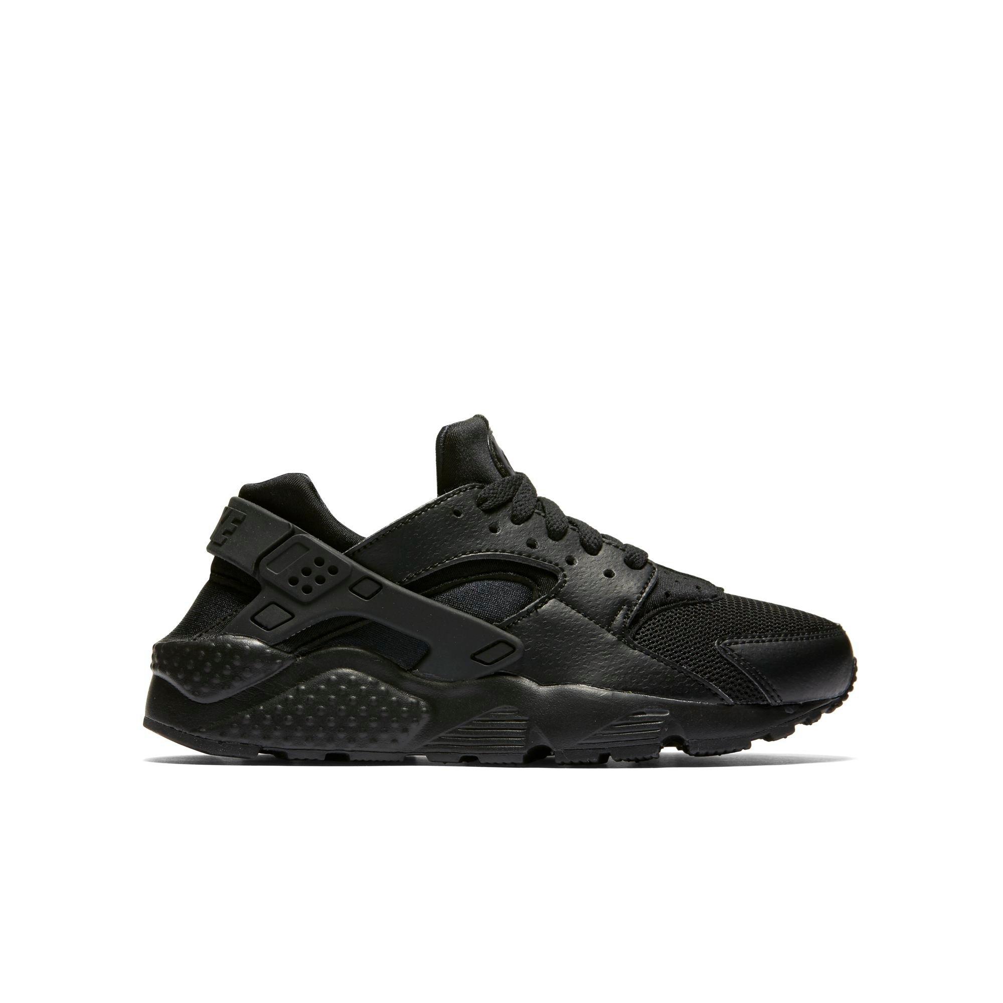 black nike huarache grade school