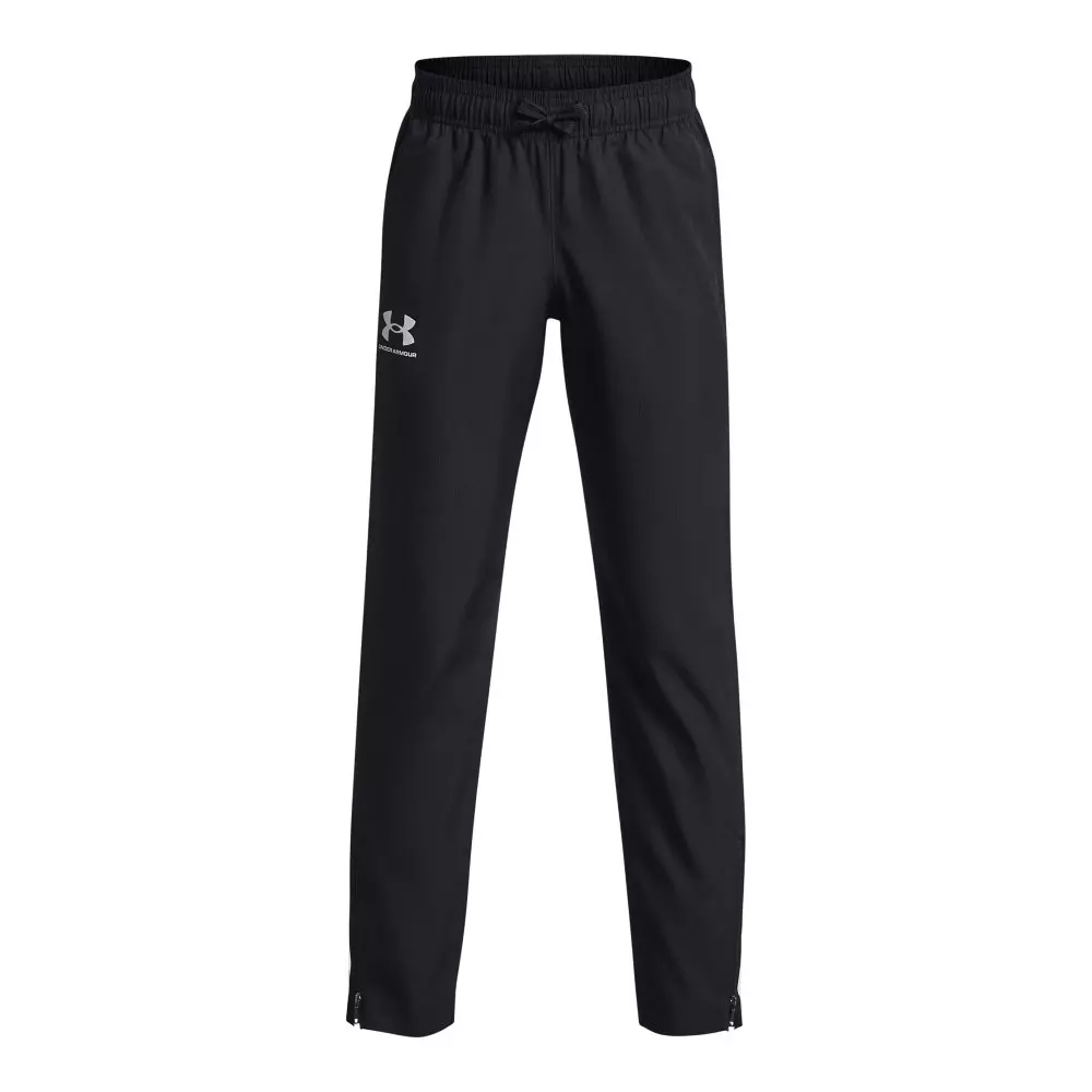Under Armour Big Boys' Sportstyle Woven Pants - Black - BLACK