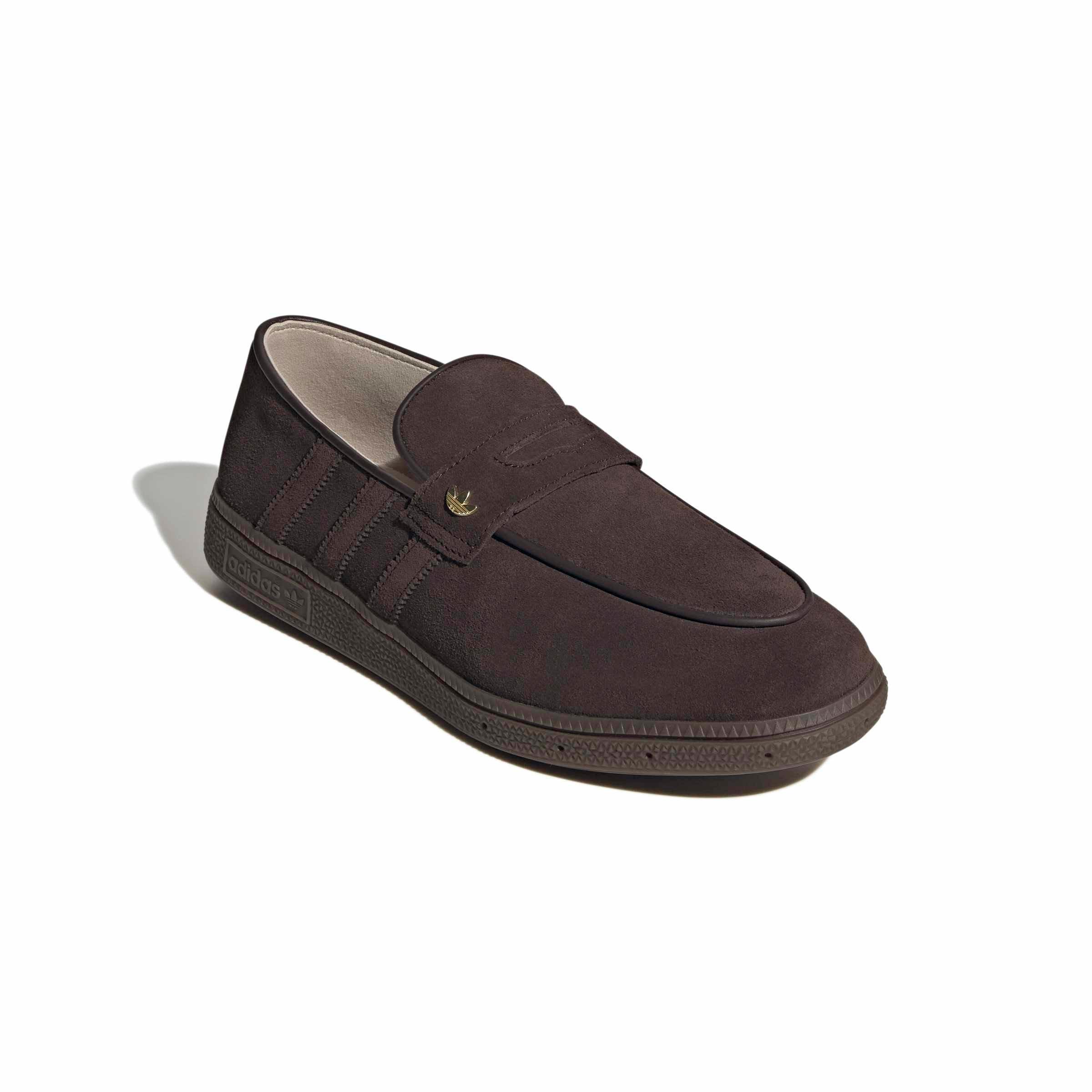 adidas Originals Handball Spezial Loafer "Aurora Coffee/Aurora Coffee/Gum 5" Men's Shoe - COFFEE/COFFEE/GUM