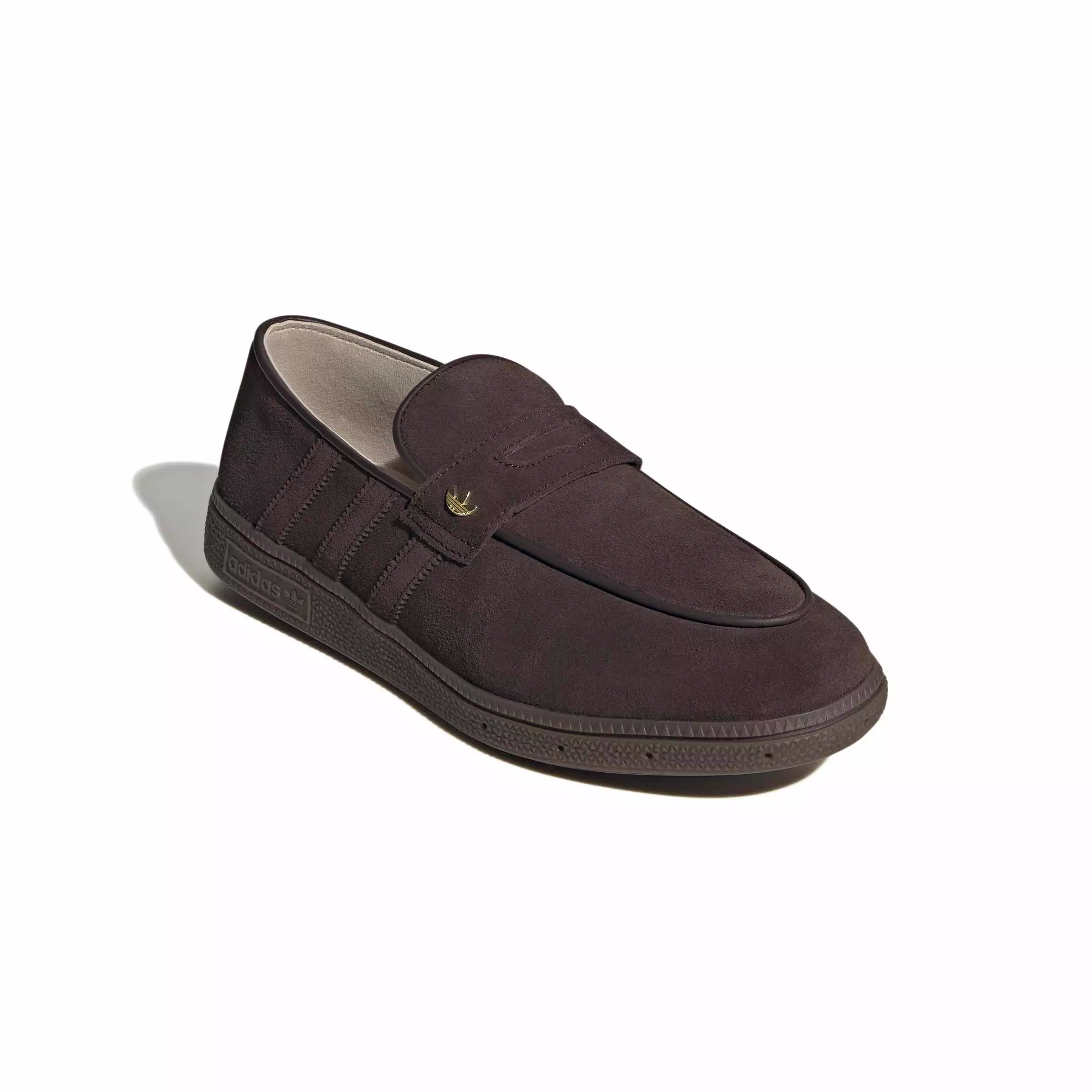 adidas Originals Handball Spezial Loafer "Aurora Coffee/Aurora Coffee/Gum 5" Men's Shoe - COFFEE/COFFEE/GUM