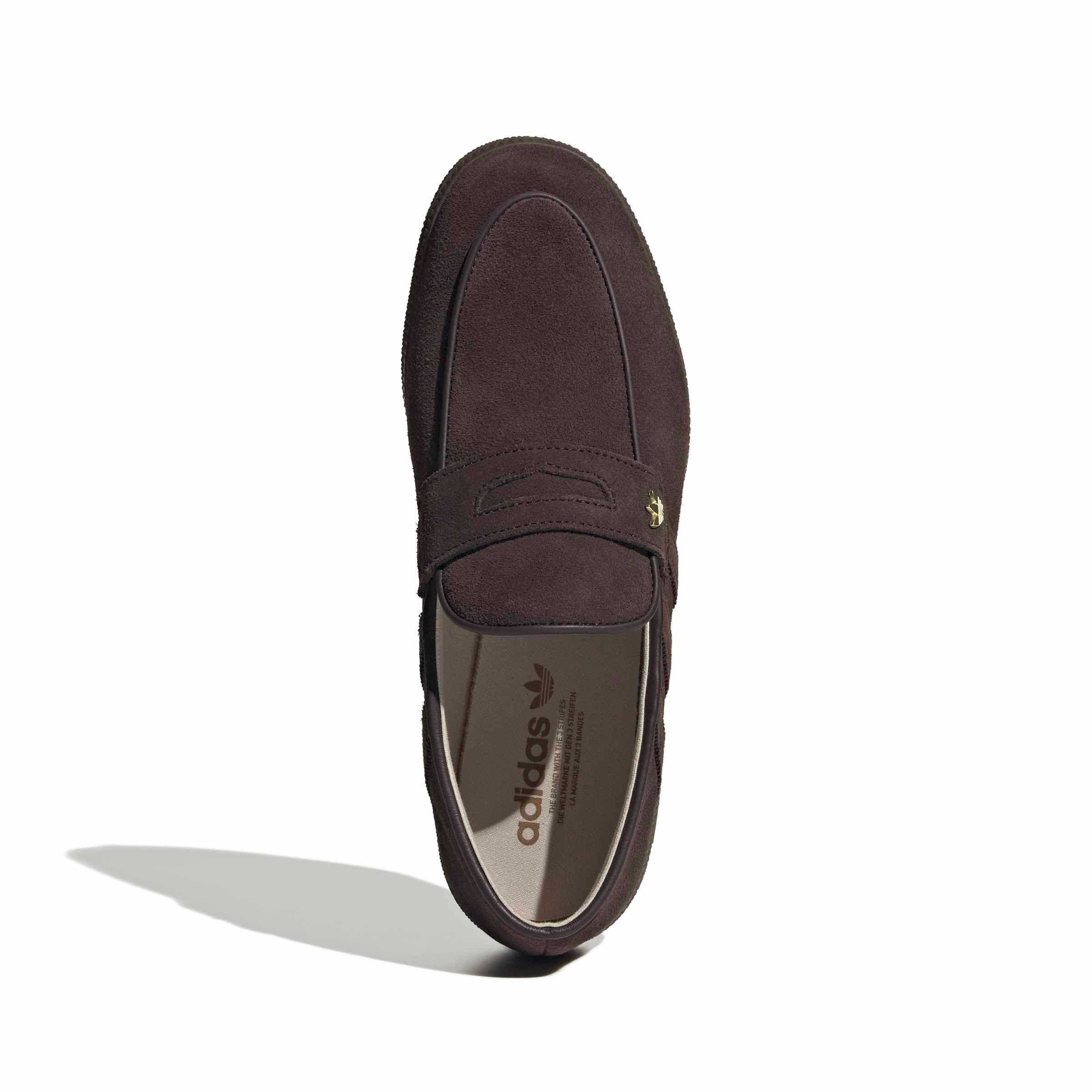 adidas Originals Handball Spezial Loafer "Aurora Coffee/Aurora Coffee/Gum 5" Men's Shoe - COFFEE/COFFEE/GUM