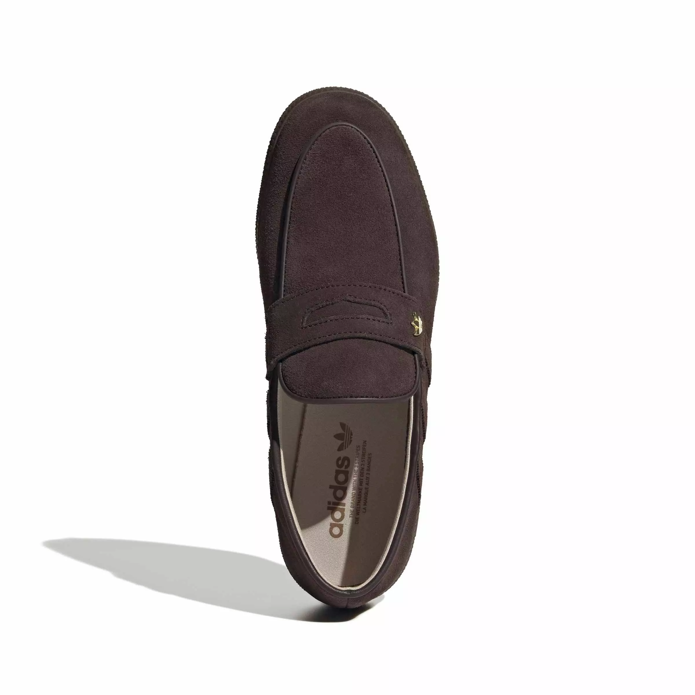 adidas Originals Handball Spezial Loafer "Aurora Coffee/Aurora Coffee/Gum 5" Men's Shoe - COFFEE/COFFEE/GUM