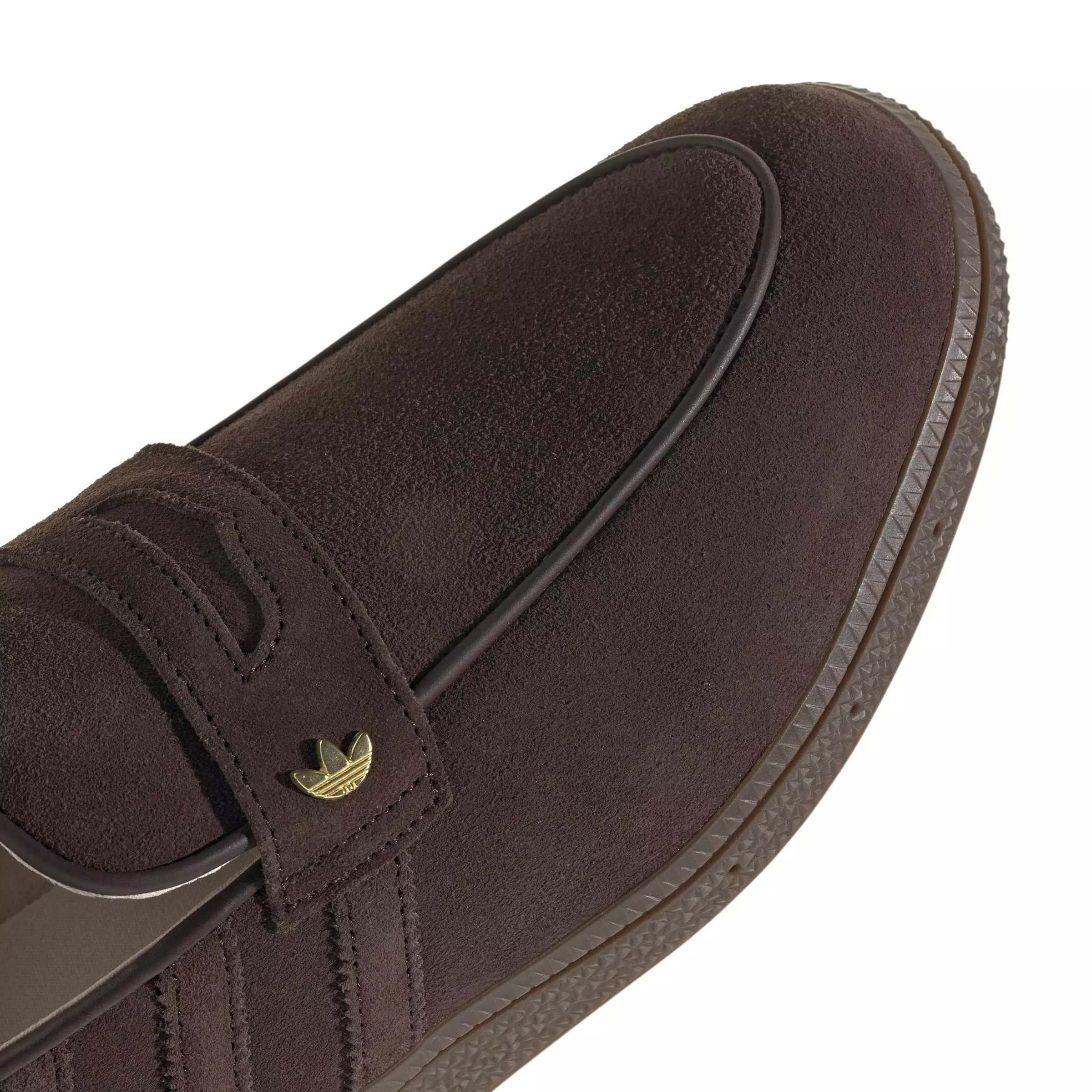 adidas Originals Handball Spezial Loafer "Aurora Coffee/Aurora Coffee/Gum 5" Men's Shoe - COFFEE/COFFEE/GUM