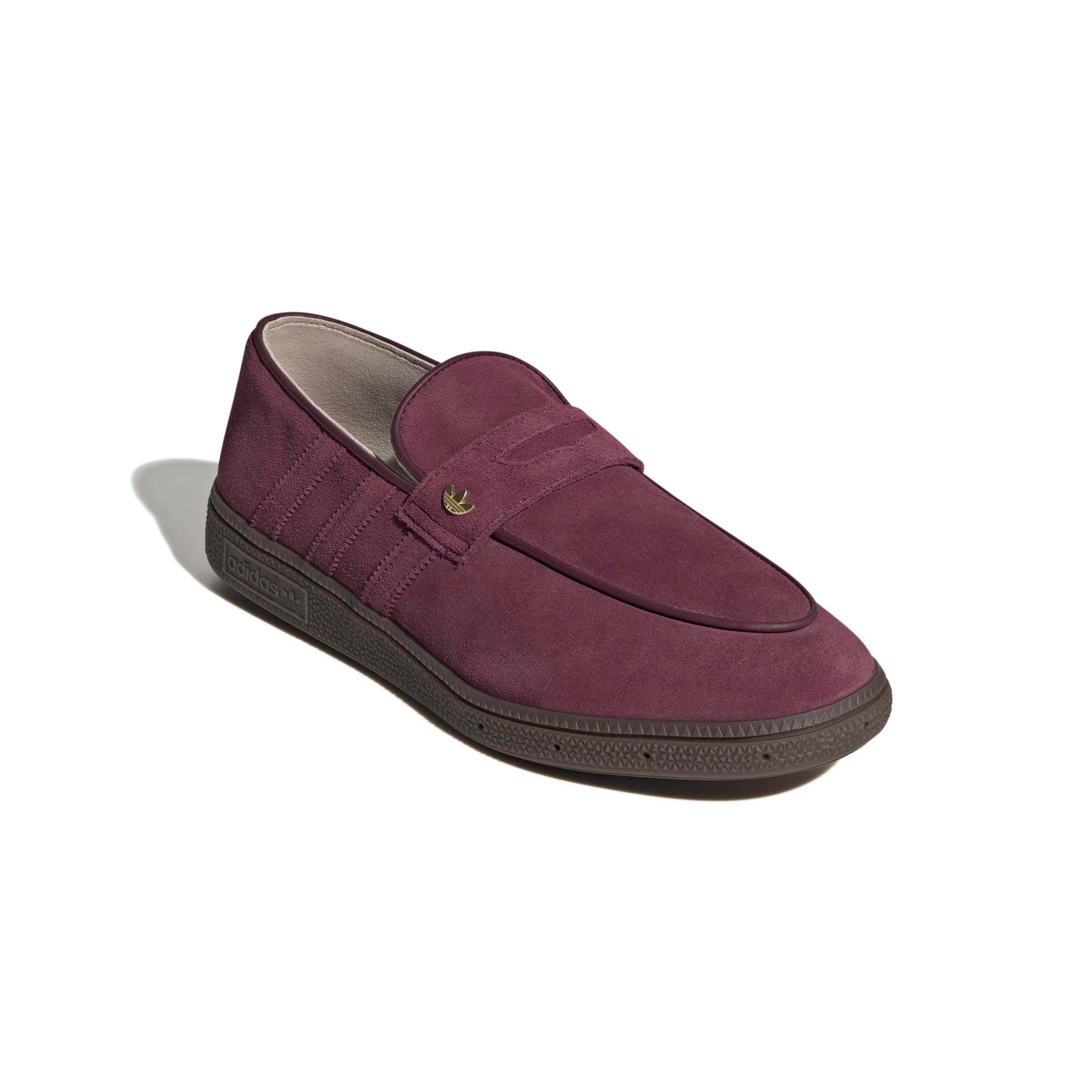 adidas Originals Handball Spezial Loafer "Maroon/Maroon/Gum 5" Men's Shoe - MAROON/MAROON/GUM