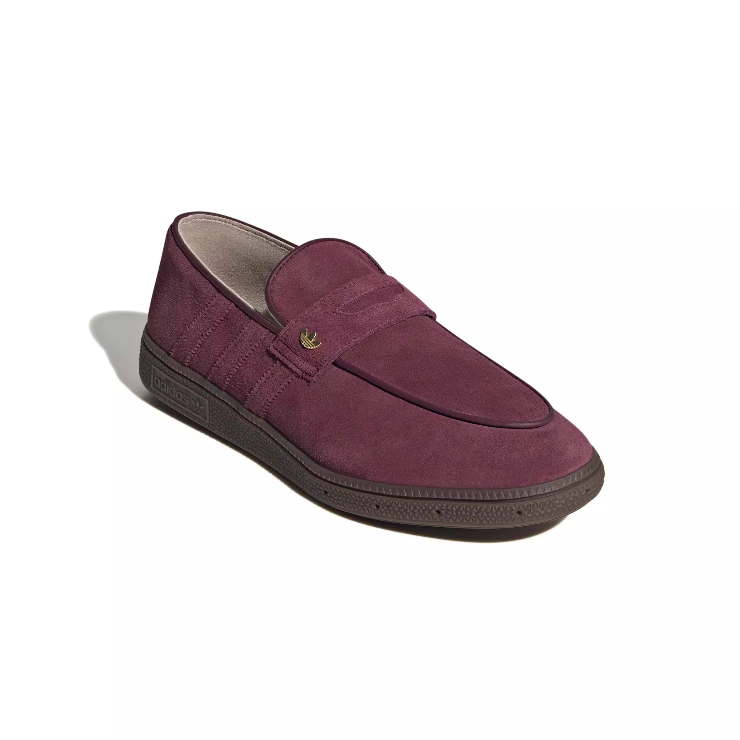 adidas Originals Handball Spezial Loafer "Maroon/Maroon/Gum 5" Men's Shoe - MAROON/MAROON/GUM