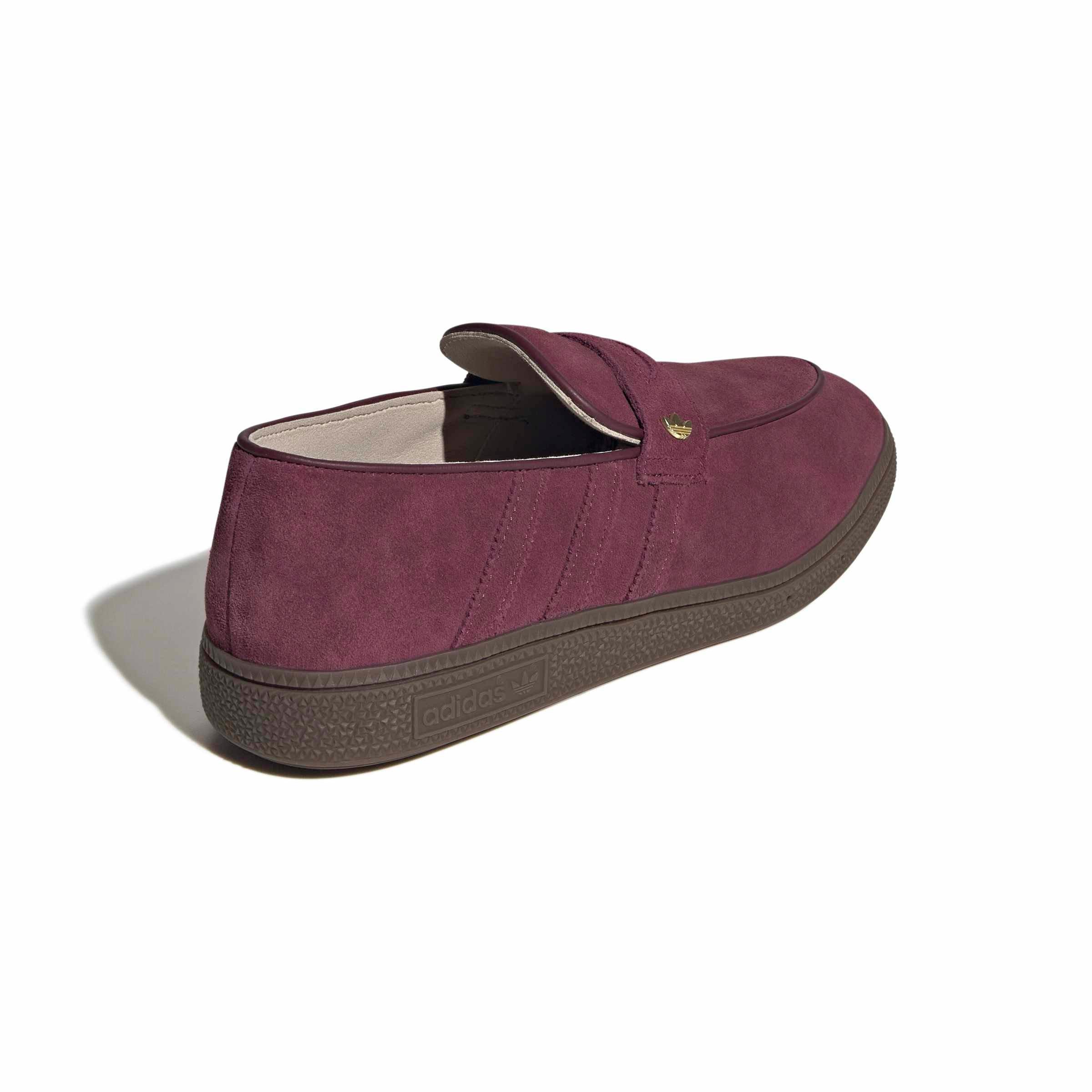 adidas Originals Handball Spezial Loafer "Maroon/Maroon/Gum 5" Men's Shoe - MAROON/MAROON/GUM