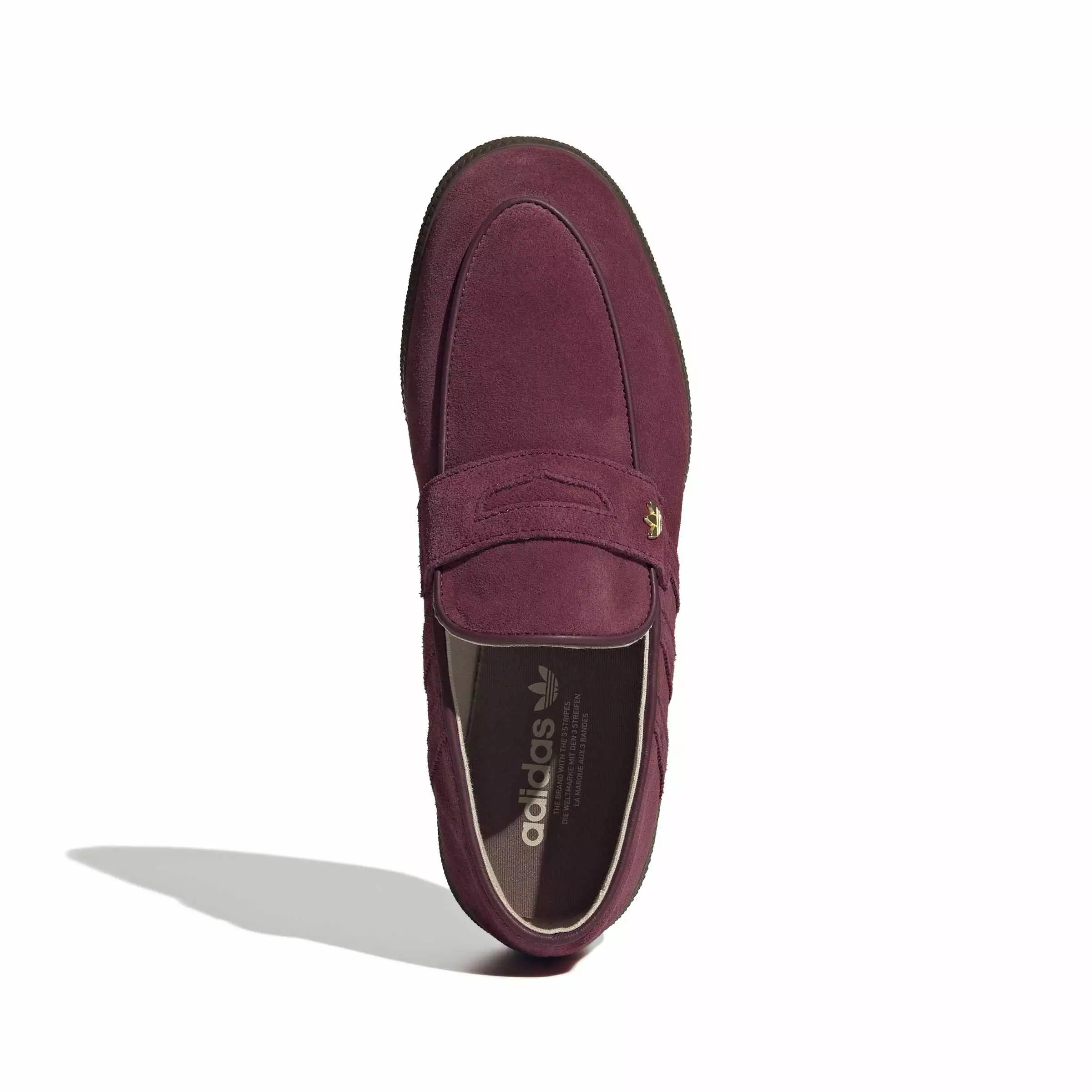 adidas Originals Handball Spezial Loafer "Maroon/Maroon/Gum 5" Men's Shoe - MAROON/MAROON/GUM