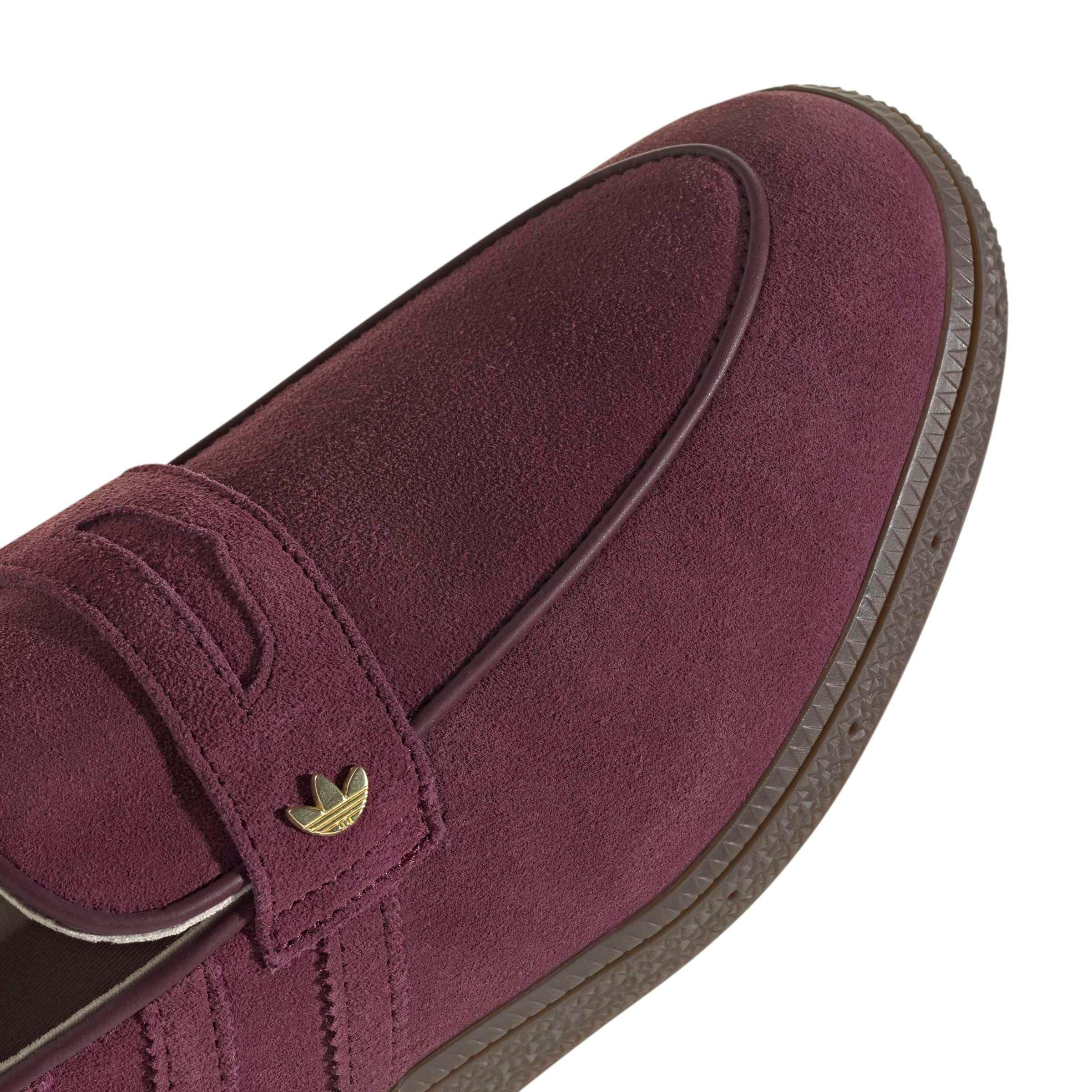 adidas Originals Handball Spezial Loafer "Maroon/Maroon/Gum 5" Men's Shoe - MAROON/MAROON/GUM