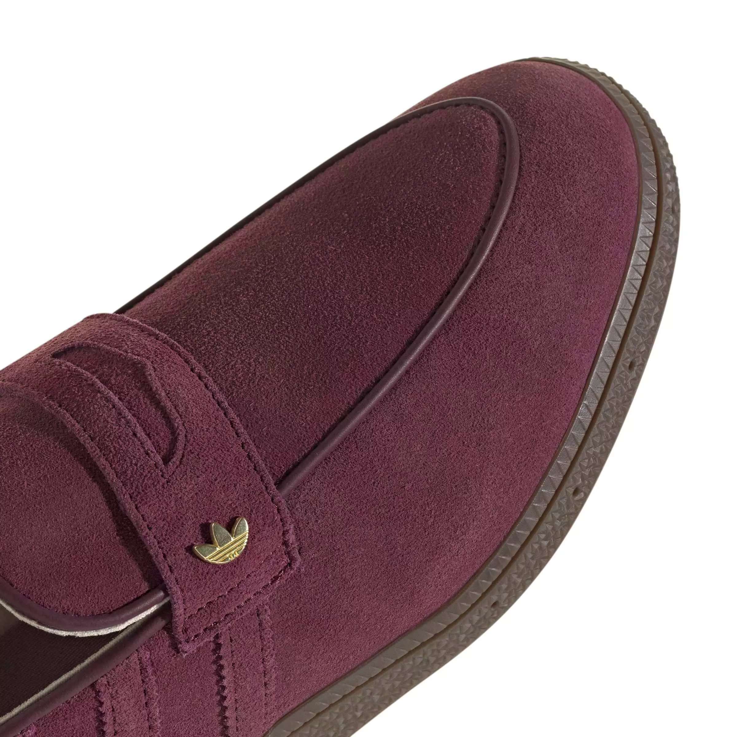 adidas Originals Handball Spezial Loafer "Maroon/Maroon/Gum 5" Men's Shoe - MAROON/MAROON/GUM