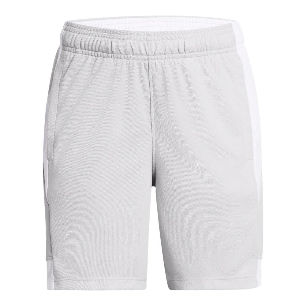 Under Armour Big Girls' Baseline Shorts - Light Grey - LIGHT GREY Thumbnail View 1
