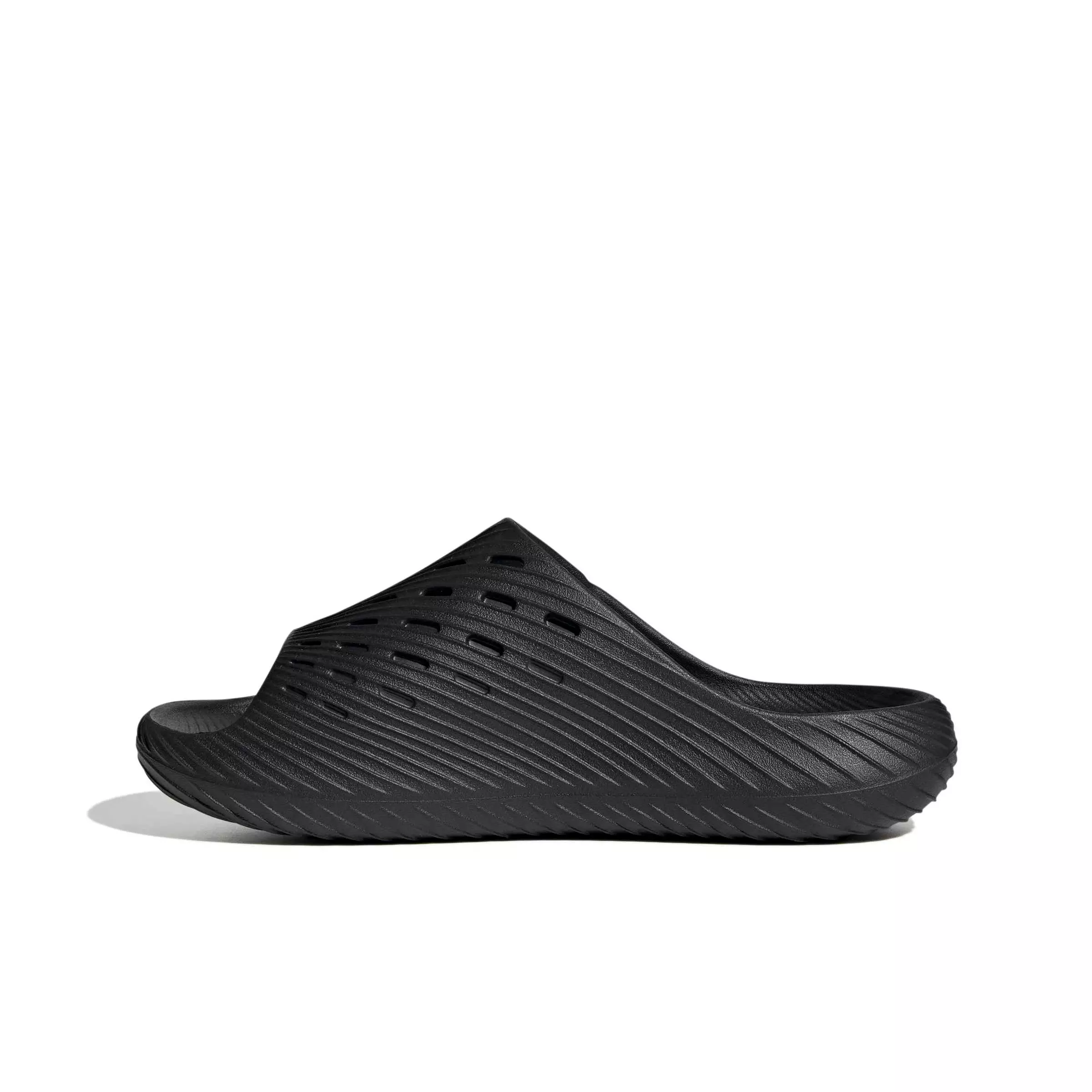 adidas Purechill "Core Black/Ftwr White/Core Black" Men's Slide - BLACK/WHITE/BLACK