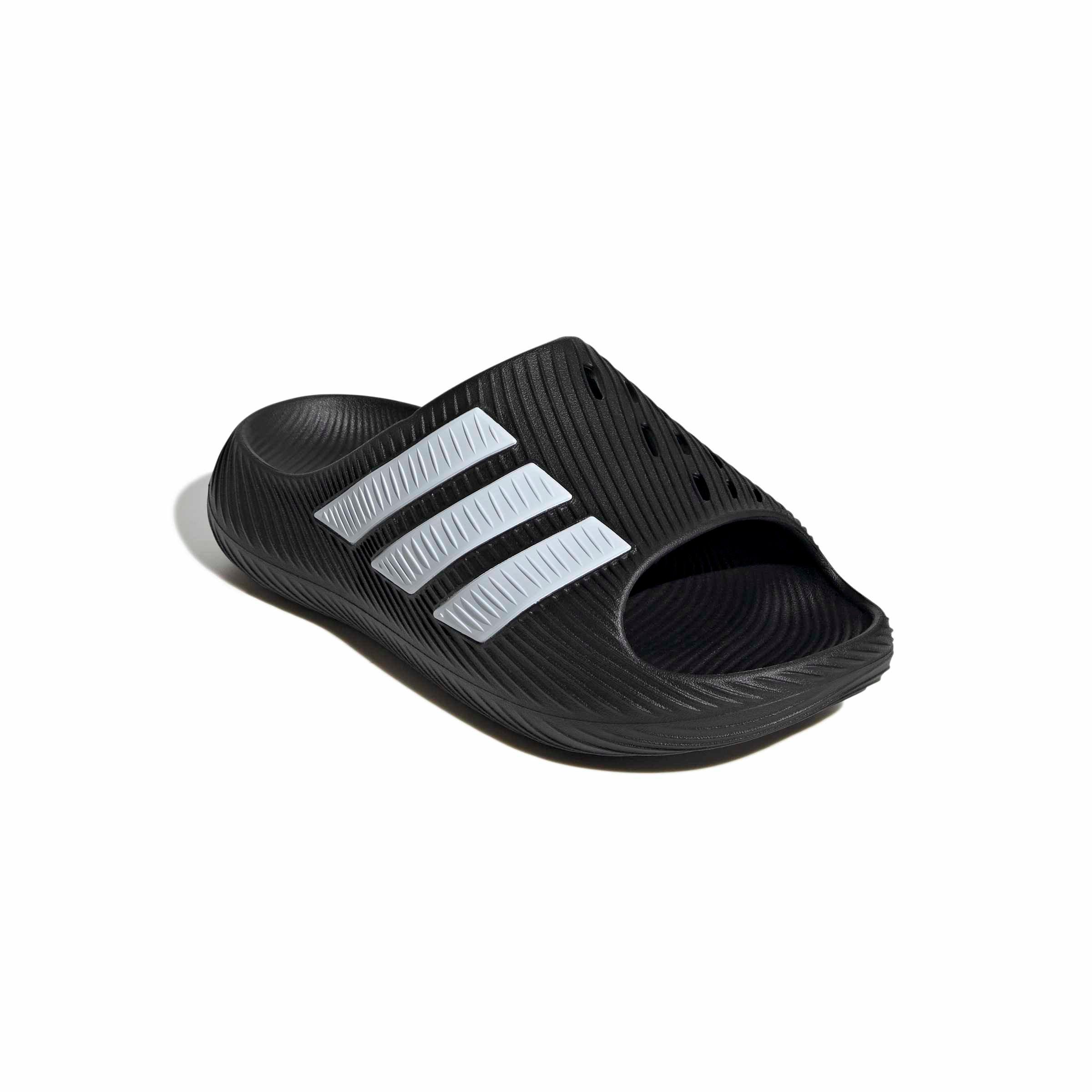 adidas Purechill "Core Black/Ftwr White/Core Black" Men's Slide - BLACK/WHITE/BLACK
