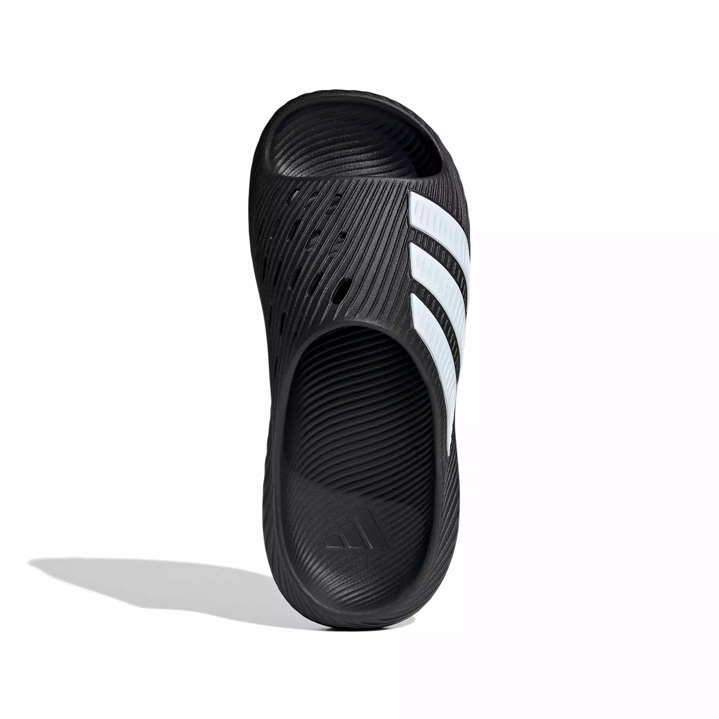 adidas Purechill "Core Black/Ftwr White/Core Black" Men's Slide - BLACK/WHITE/BLACK