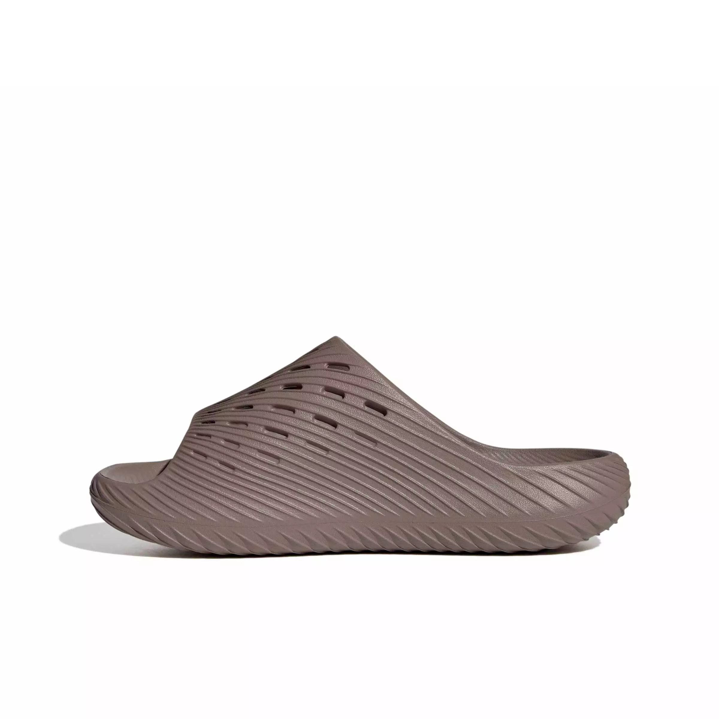 adidas Purechill "Trace Brown/Core Black/Trace Brown" Men's Slide - BROWN/BLACK/BROWN