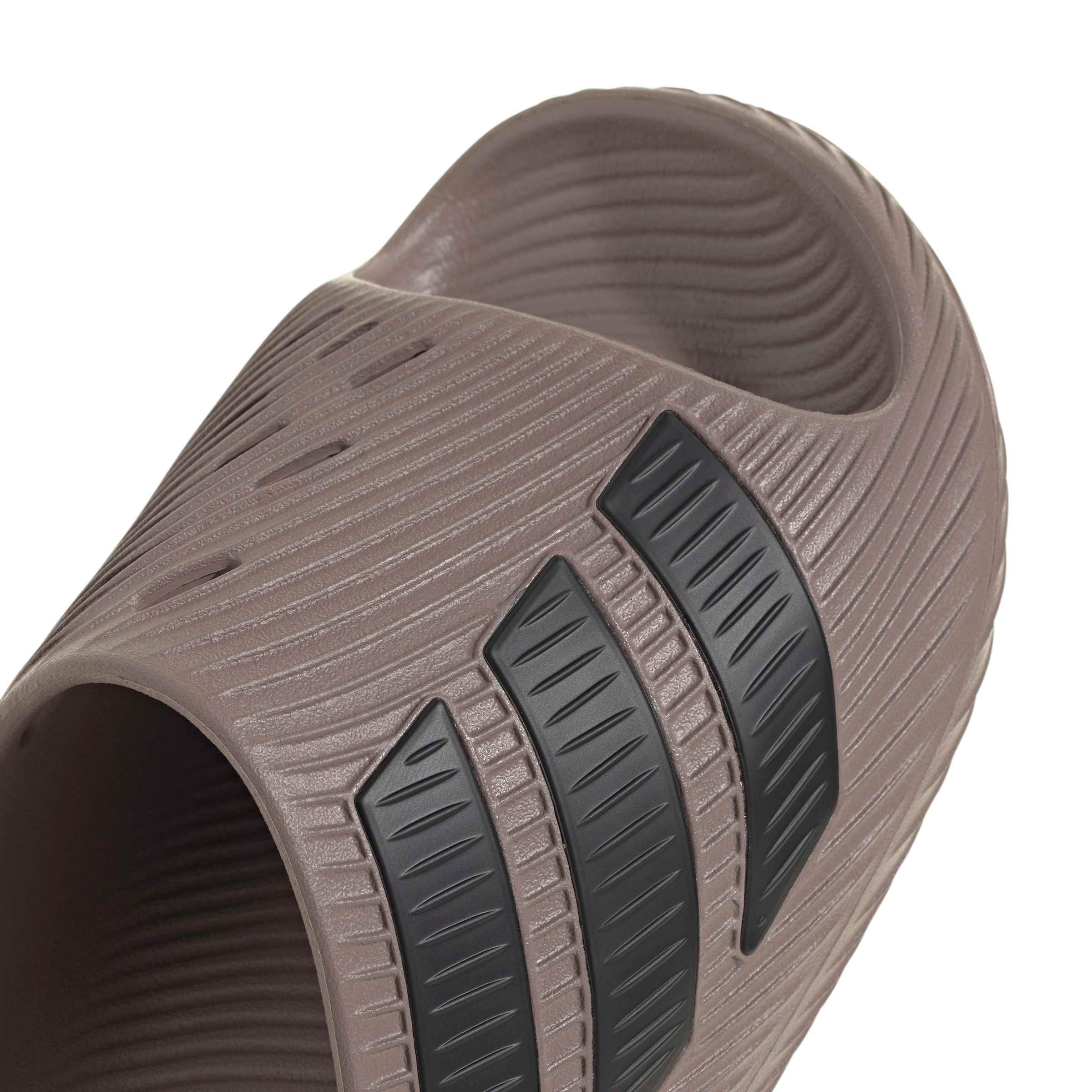 adidas Purechill "Trace Brown/Core Black/Trace Brown" Men's Slide - BROWN/BLACK/BROWN