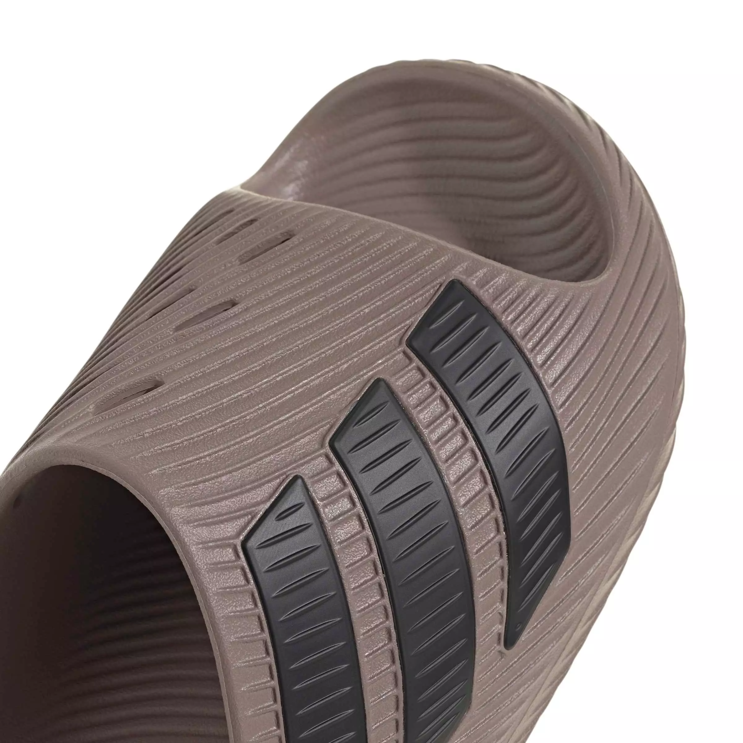 adidas Purechill "Trace Brown/Core Black/Trace Brown" Men's Slide - BROWN/BLACK/BROWN