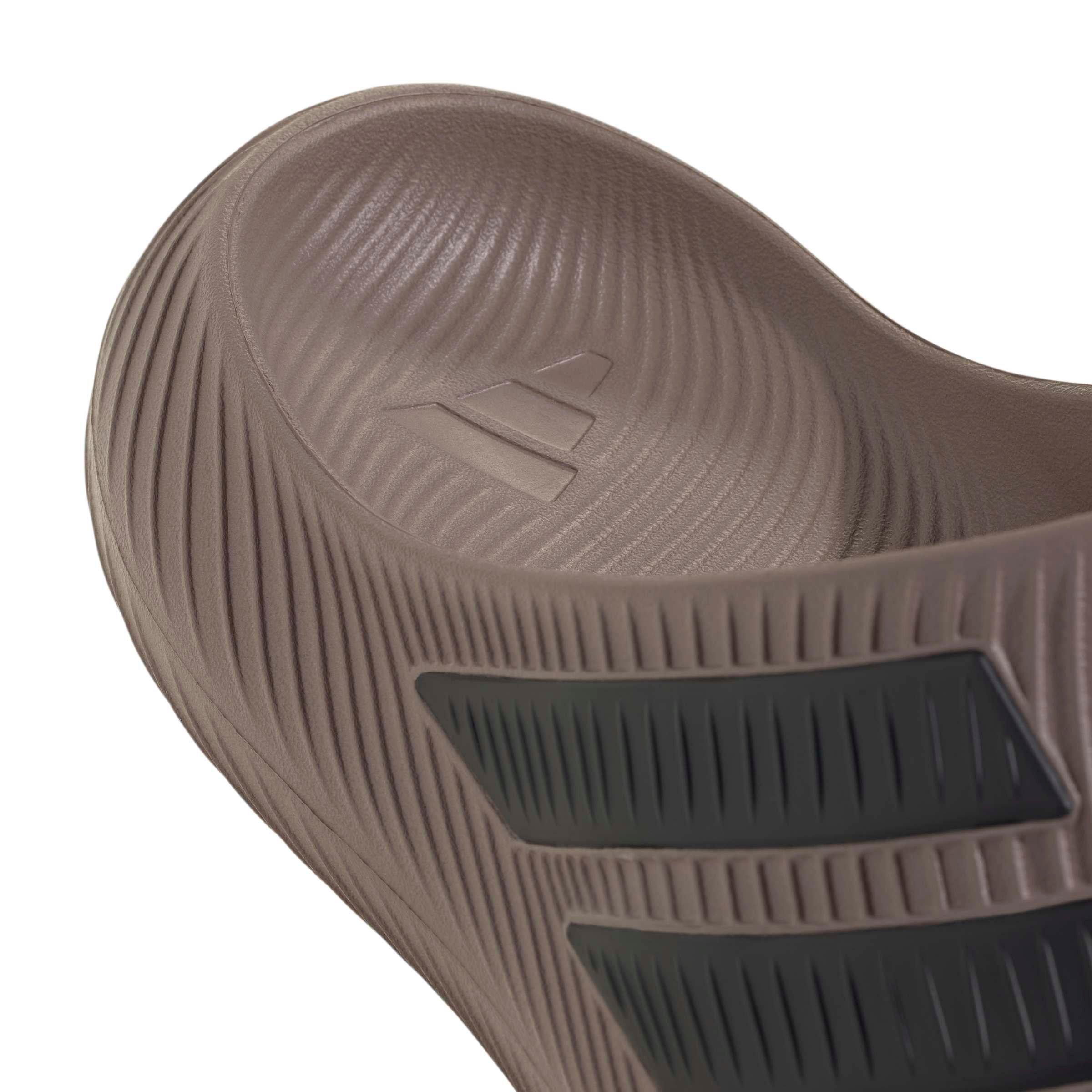 adidas Purechill "Trace Brown/Core Black/Trace Brown" Men's Slide - BROWN/BLACK/BROWN