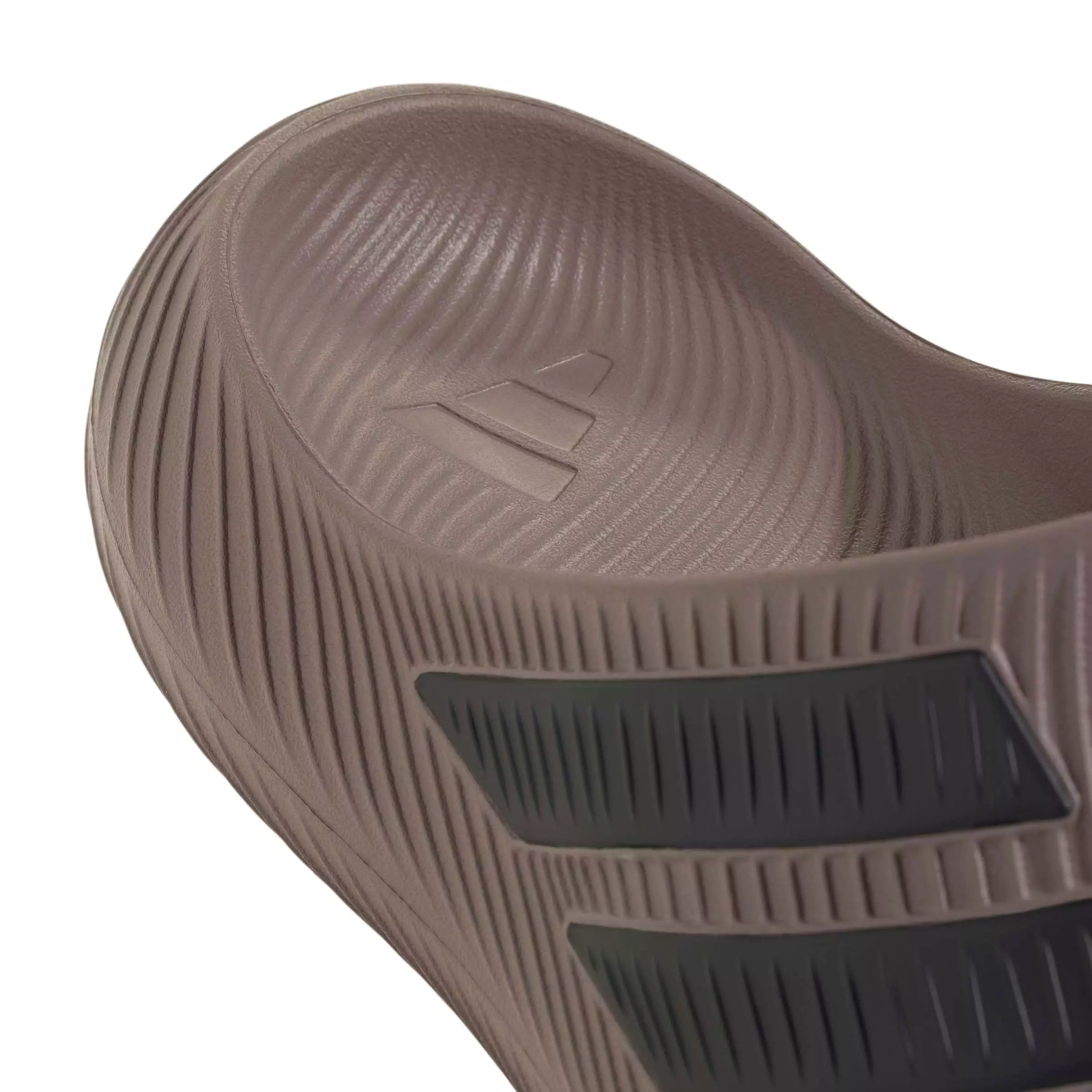 adidas Purechill "Trace Brown/Core Black/Trace Brown" Men's Slide - BROWN/BLACK/BROWN