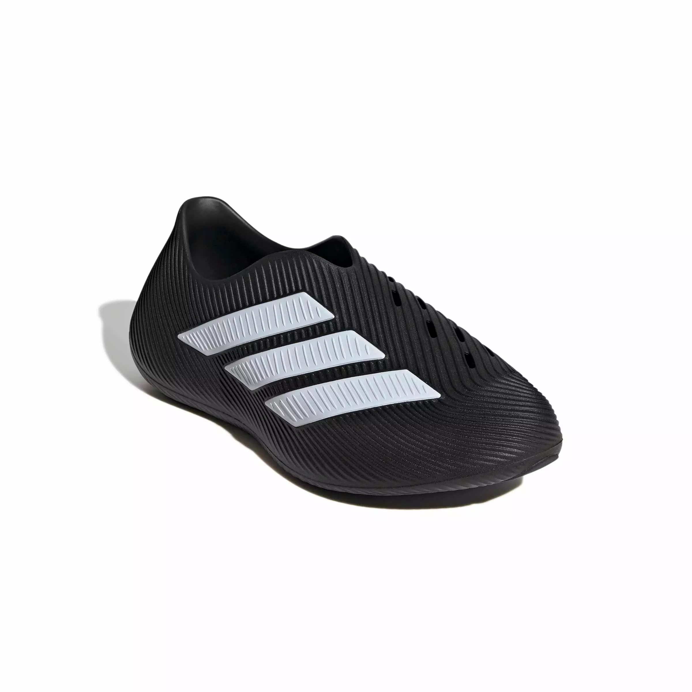 adidas Purechill "Core Black/Ftwr White/Core Black" Men's Slide - BLACK/WHITE/BLACK