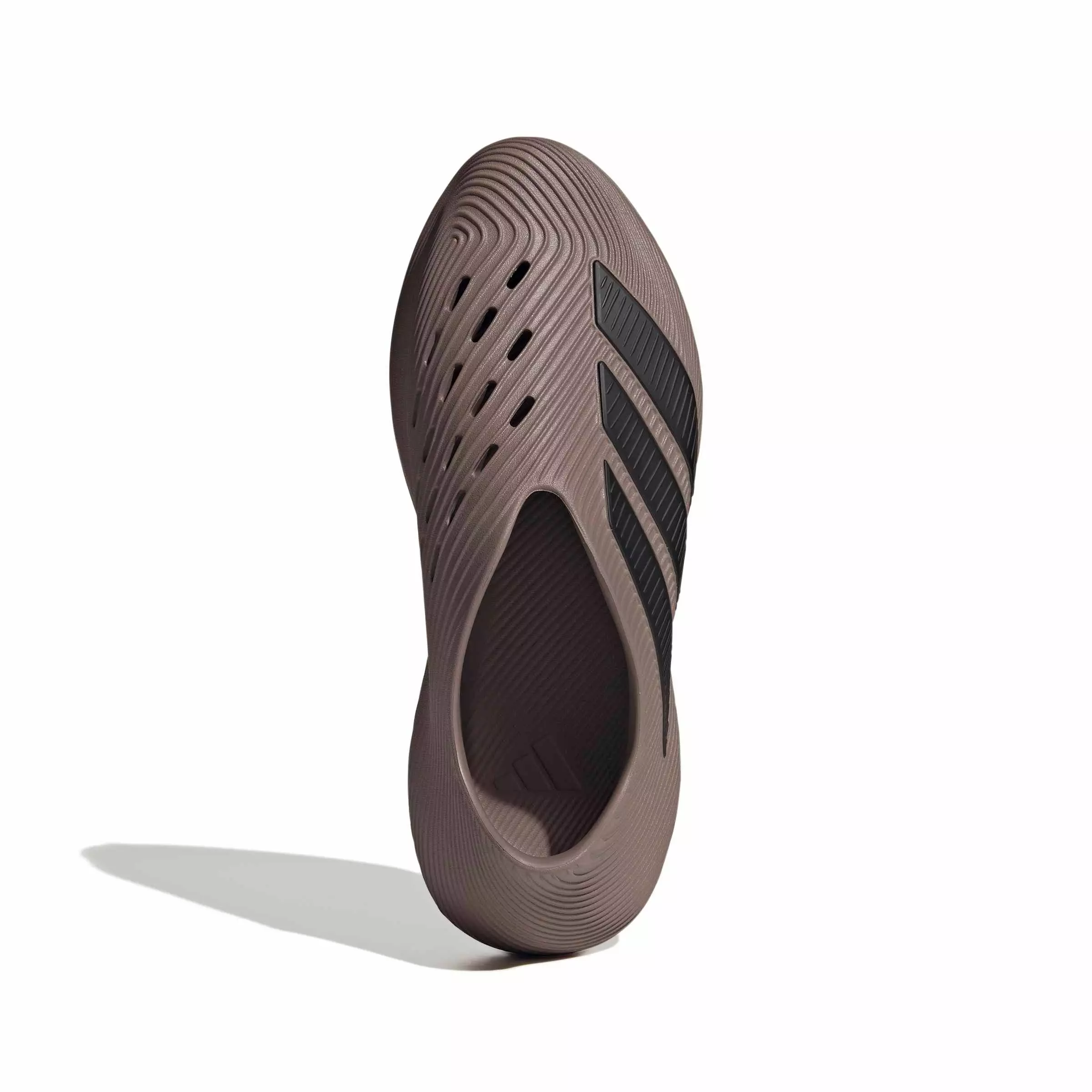 adidas Purechill "Trace Brown/Core Black/Trace Brown" Men's Slide - BROWN/BLACK/BROWN