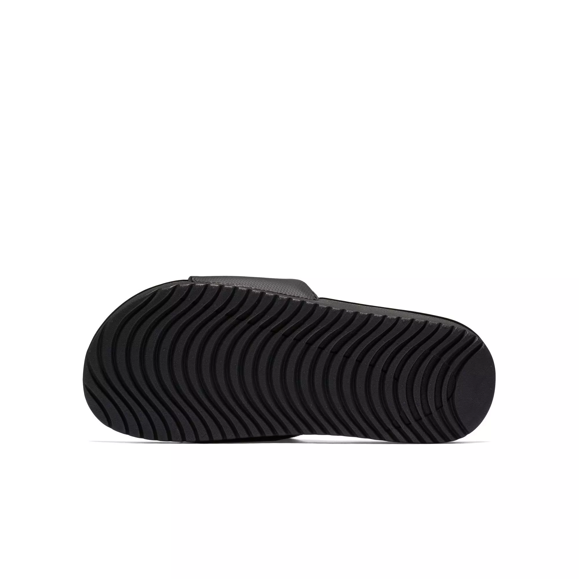 Nike Kawa Preschool Kids Slide - BLACK/WHITE