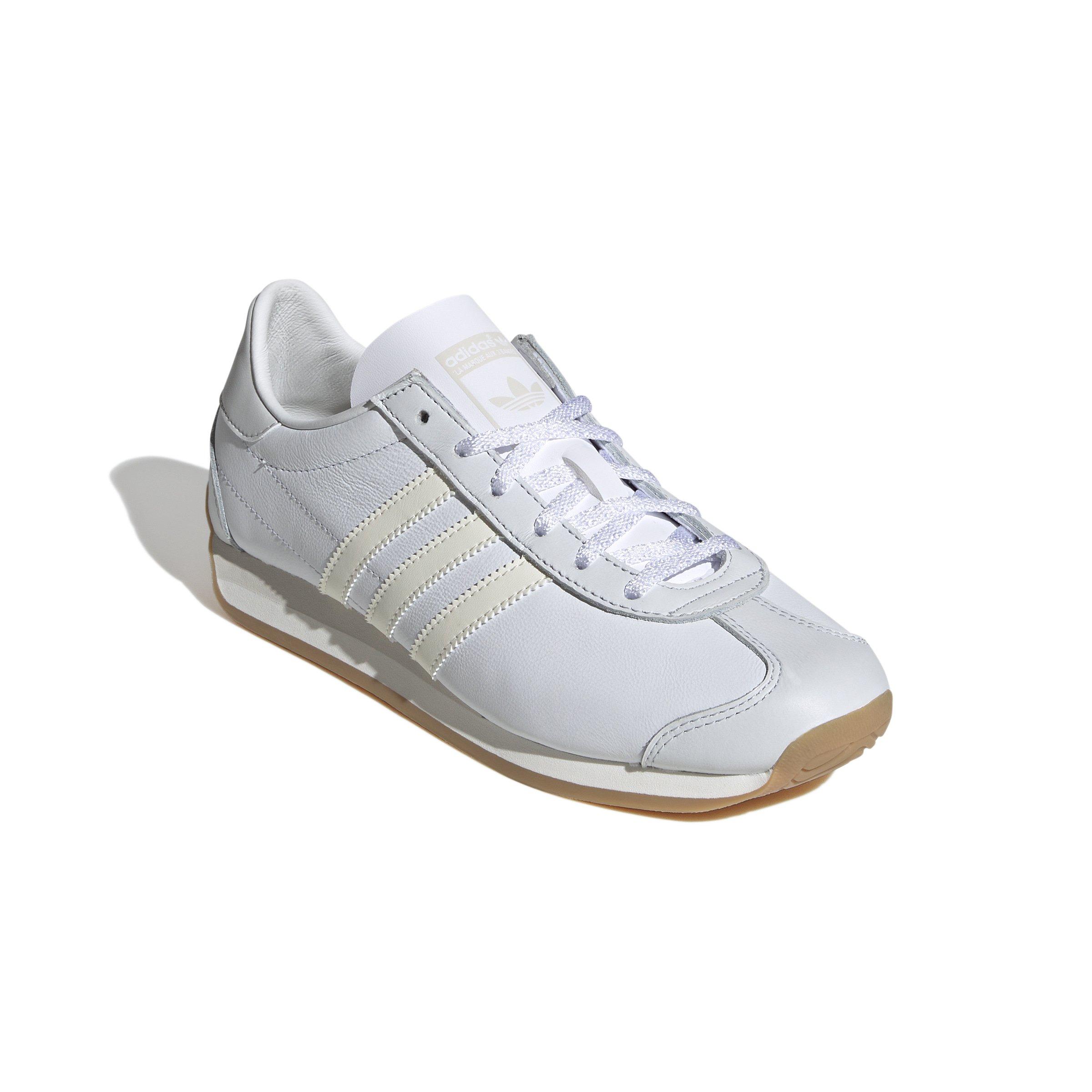 adidas Originals Country OG "Ftwr White/Off White/Alumina" Women's Shoe - WHITE/OFF WHITE/ALUMINA Thumbnail View 3