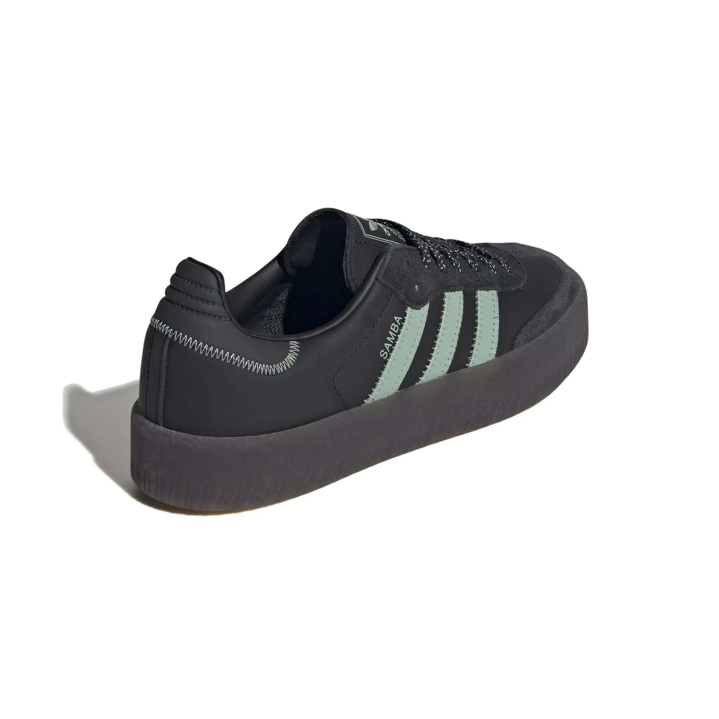 adidas Originals Sambae "Core Black/Hazy Green/Carbon" Women's Shoe - BLACK/GREEN/CARBON