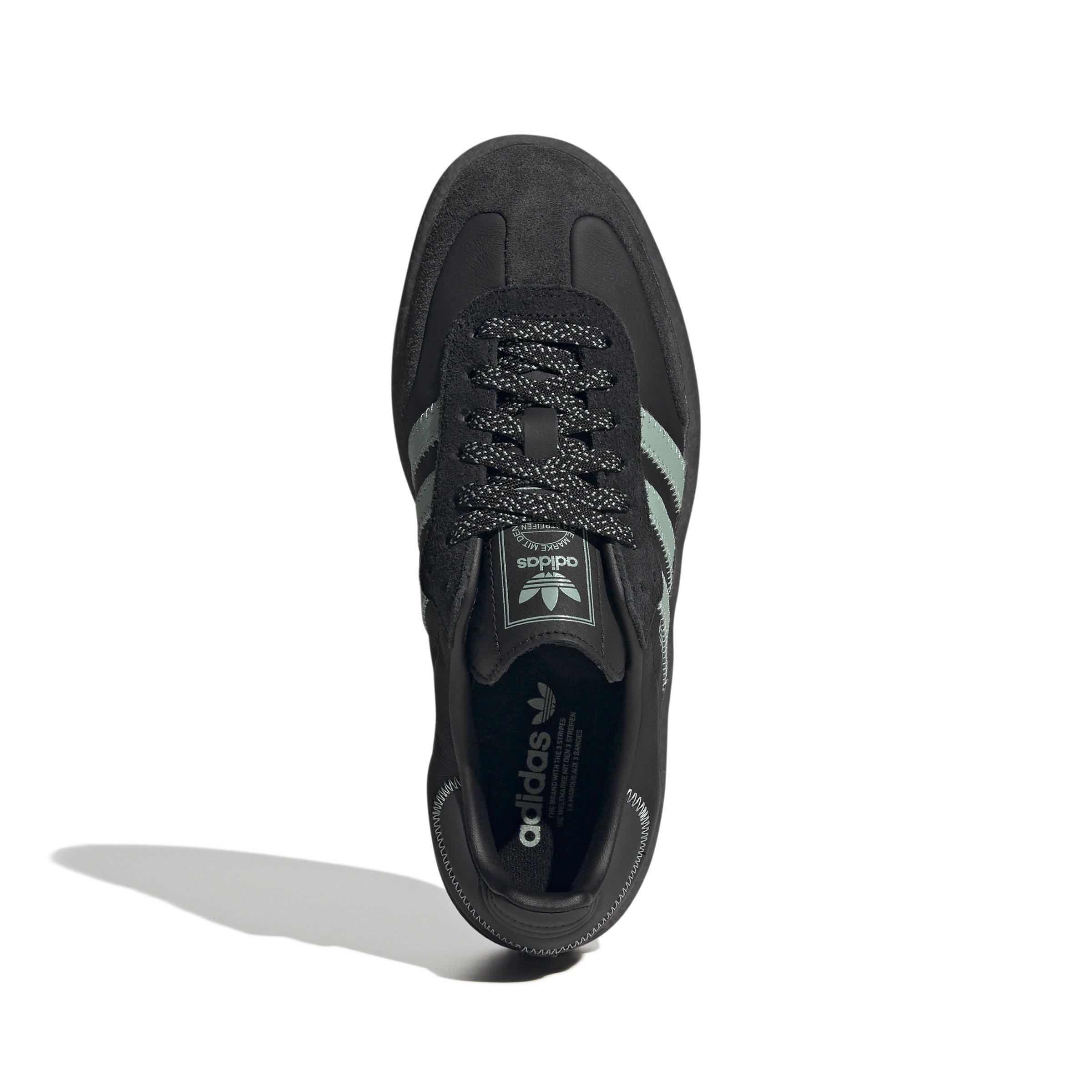 adidas Originals Sambae "Core Black/Hazy Green/Carbon" Women's Shoe - BLACK/GREEN/CARBON Thumbnail View 5