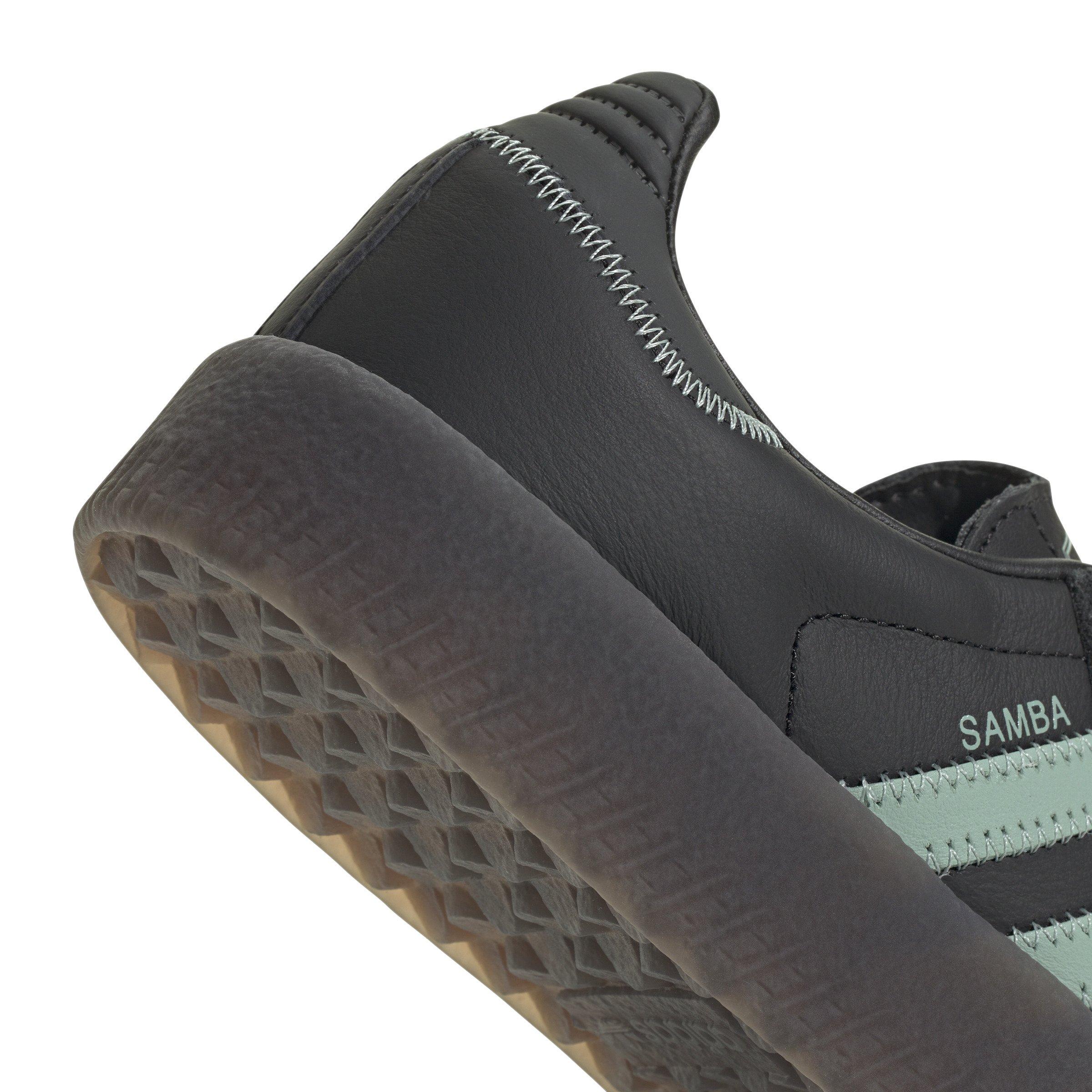 adidas Originals Sambae "Core Black/Hazy Green/Carbon" Women's Shoe - BLACK/GREEN/CARBON Thumbnail View 8