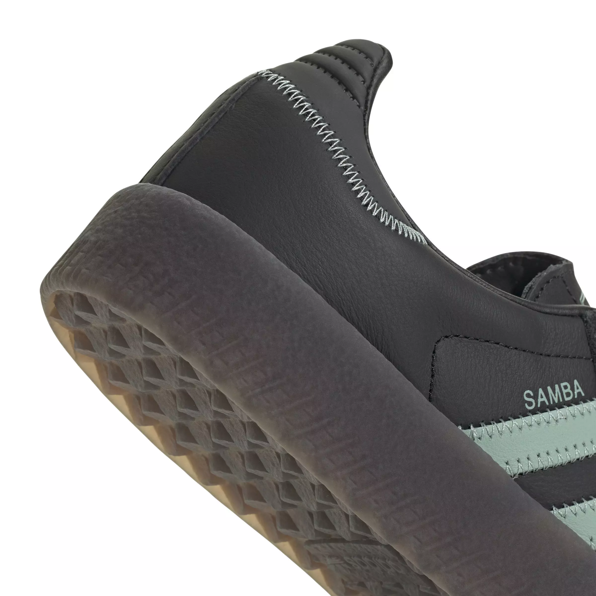 adidas Originals Sambae "Core Black/Hazy Green/Carbon" Women's Shoe - BLACK/GREEN/CARBON