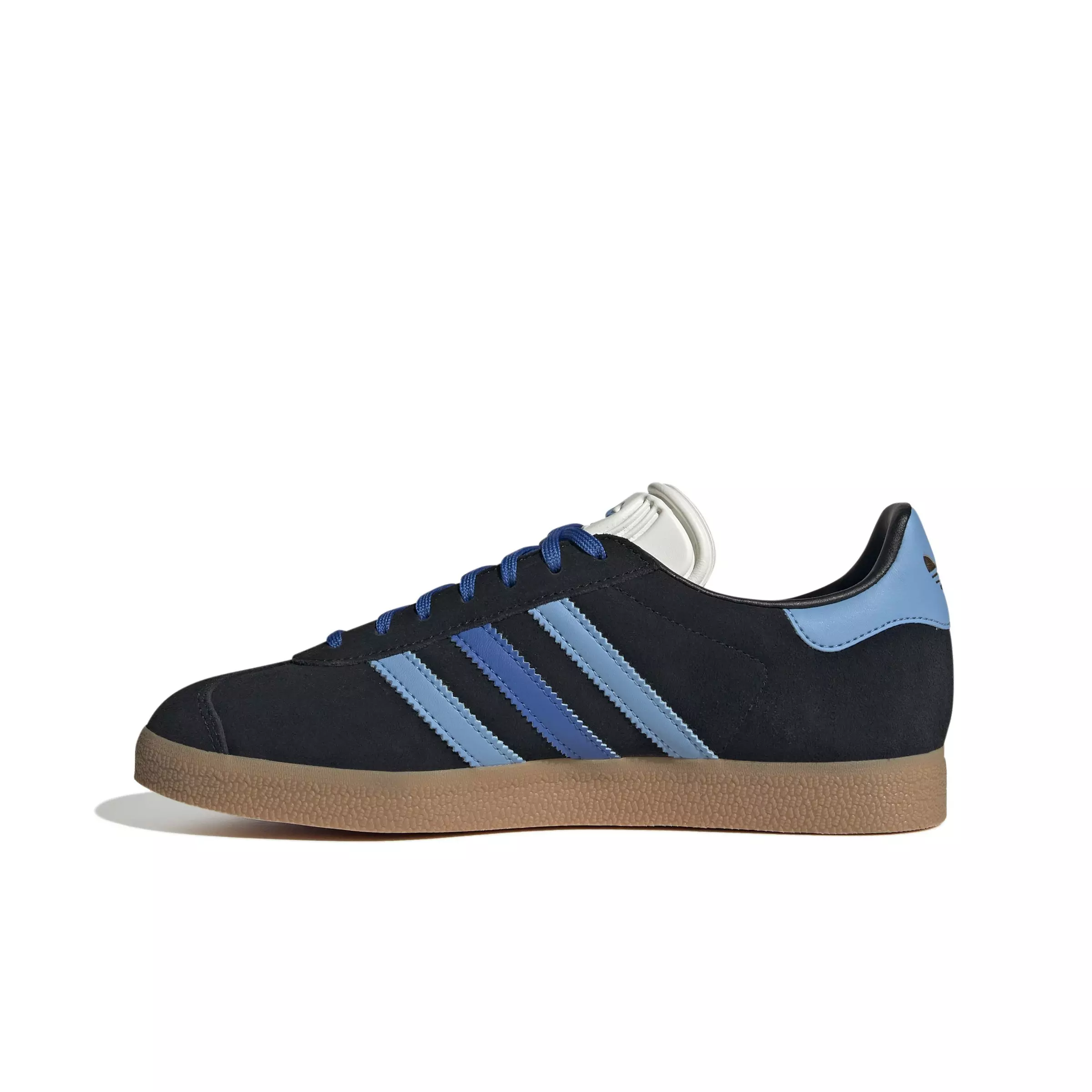 adidas Originals Gazelle "Core Black/Blue/Light Blue" Women's Shoe - BLACK/BLUE/LT BLUE