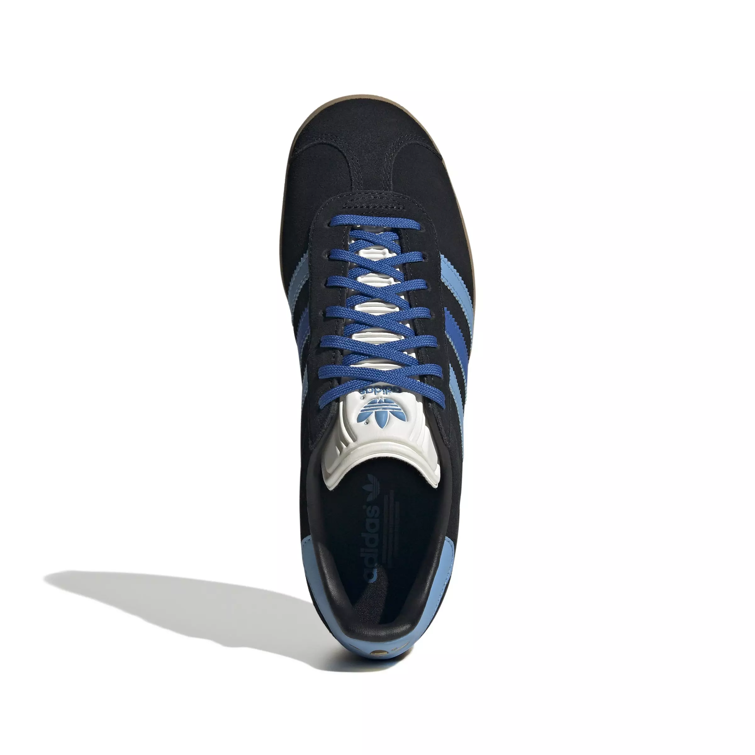 adidas Originals Gazelle "Core Black/Blue/Light Blue" Women's Shoe - BLACK/BLUE/LT BLUE