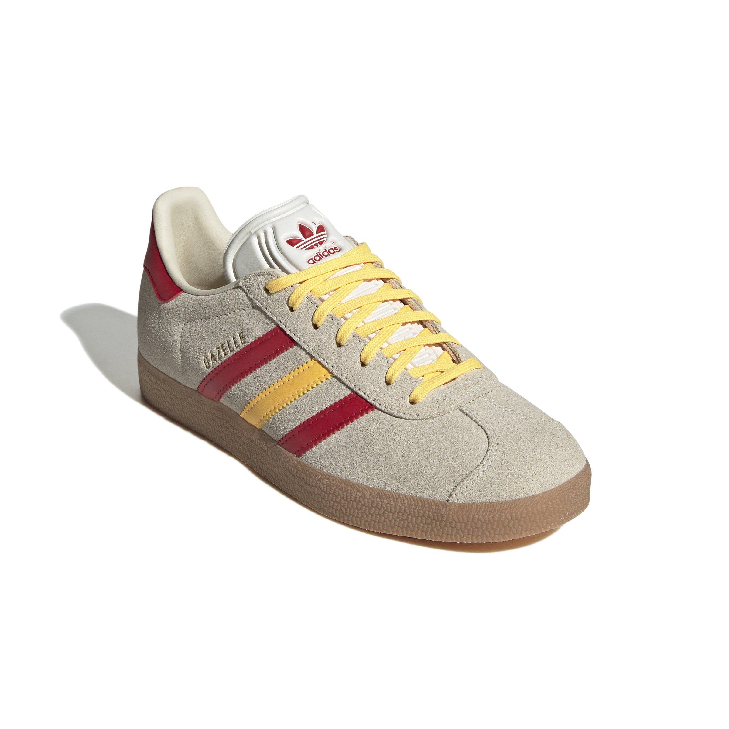 adidas Originals Gazelle Women's "Wonder White/Spark/Better Scarlet" Shoe