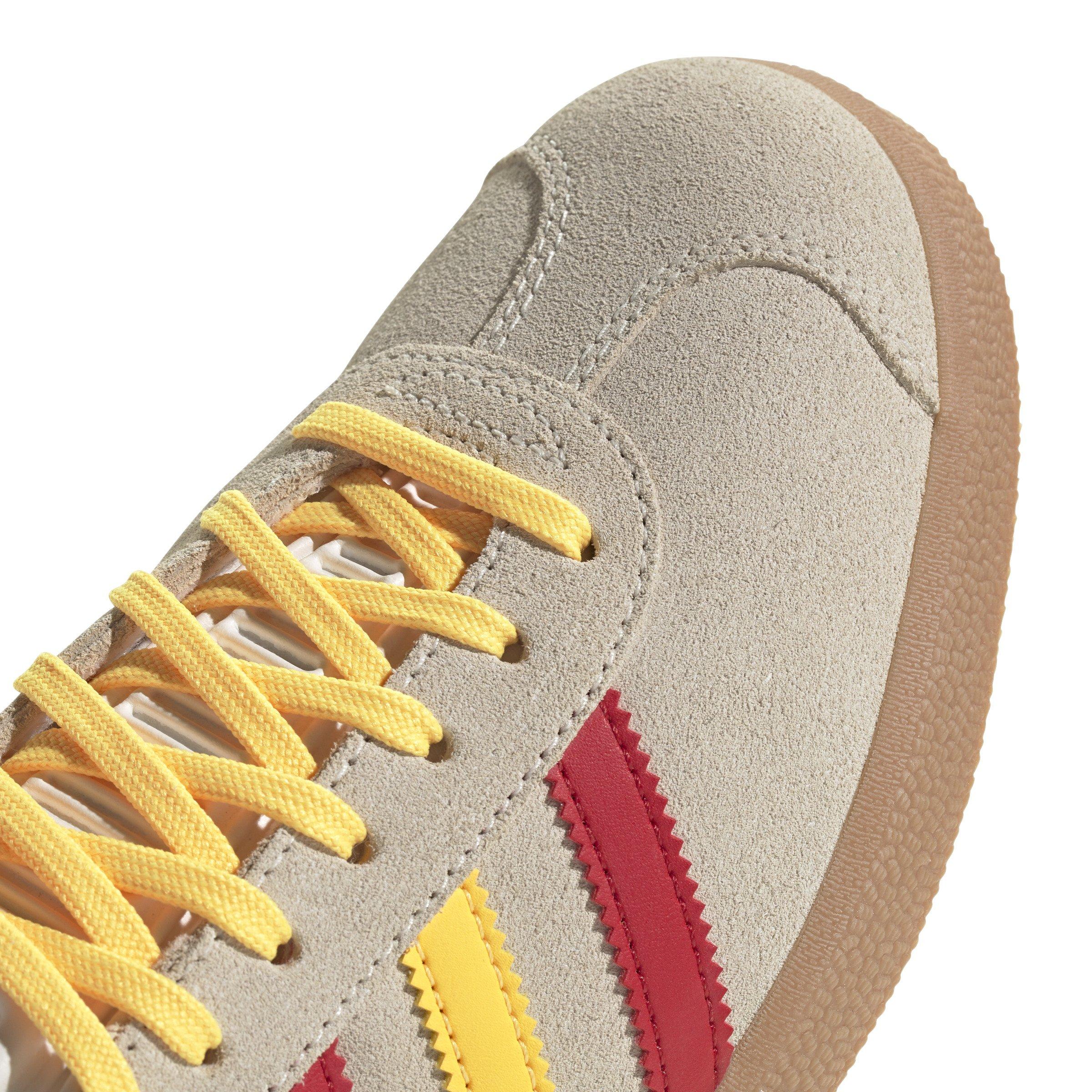 adidas Originals Gazelle Women's "Wonder White/Spark/Better Scarlet" Shoe