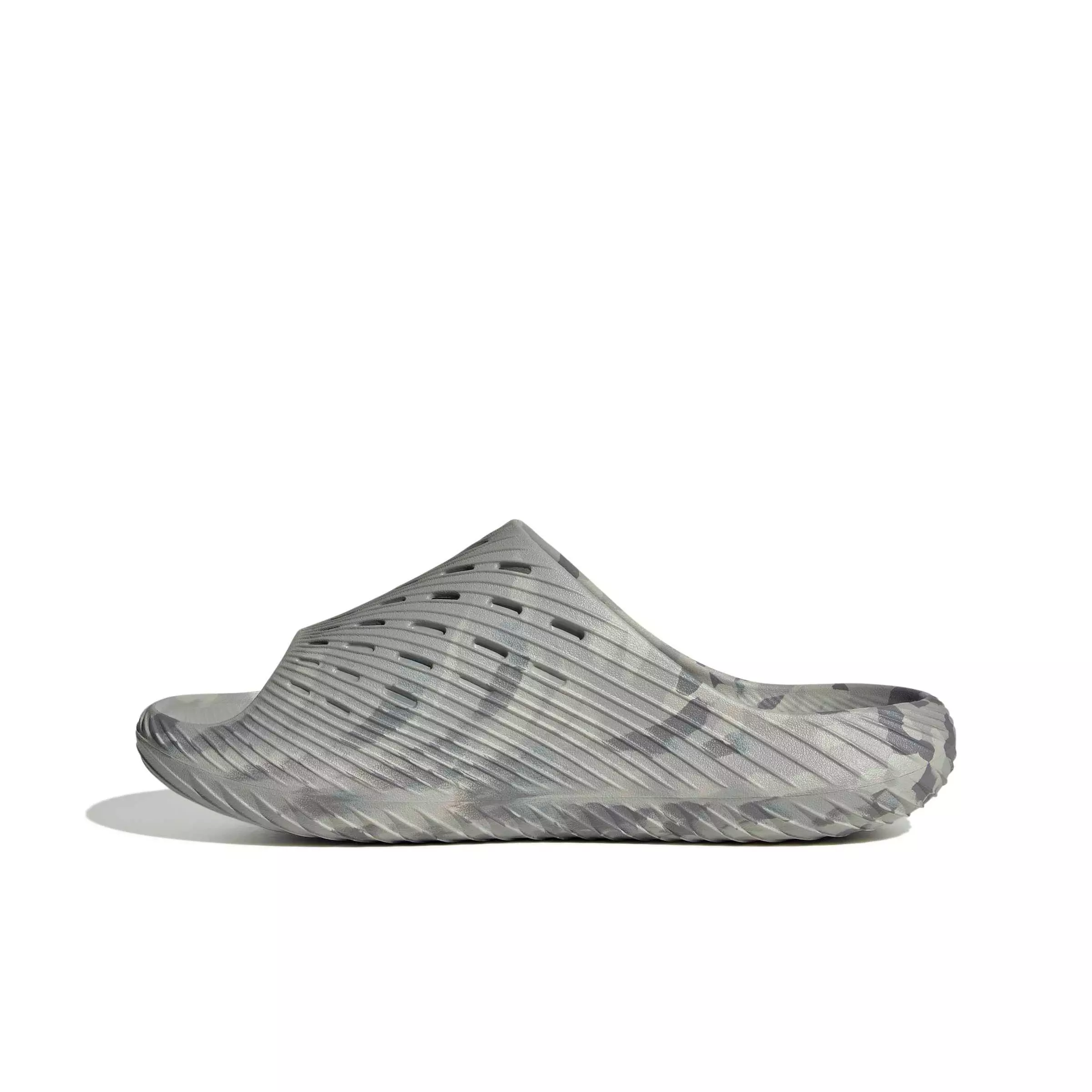 adidas Purechill "Grey Two/Core Black/Grey One" Men's Slide - GREY/BLACK/GREY