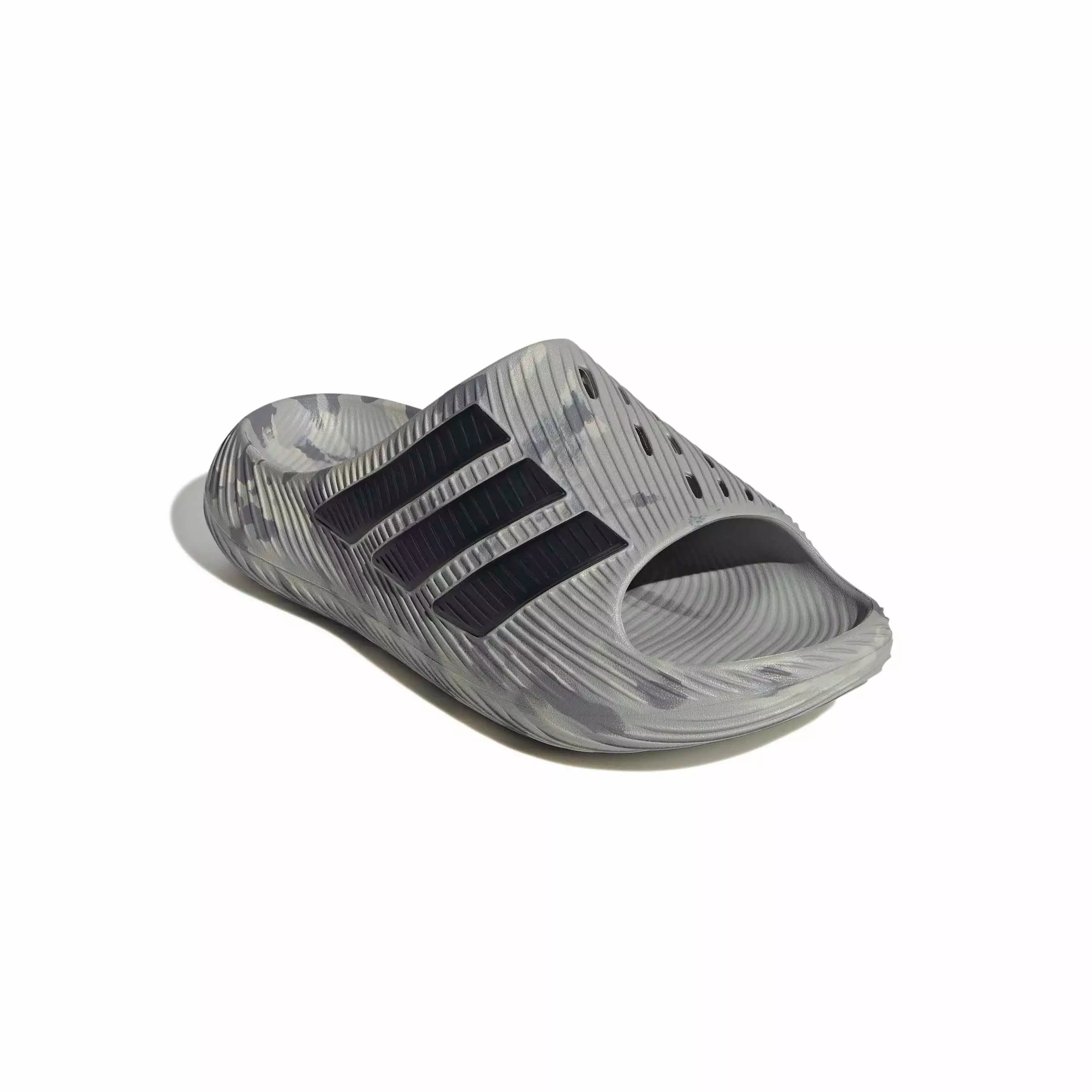 adidas Purechill "Grey Two/Core Black/Grey One" Men's Slide - GREY/BLACK/GREY